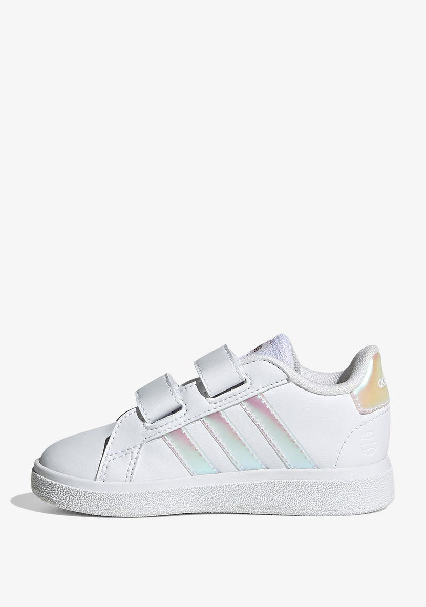 Adidas Girls' Low Ankle Sneakers with Hook and Loop Closure - GRAND COURT 2.0 CF I-Girl%27s Sneakers-image-3