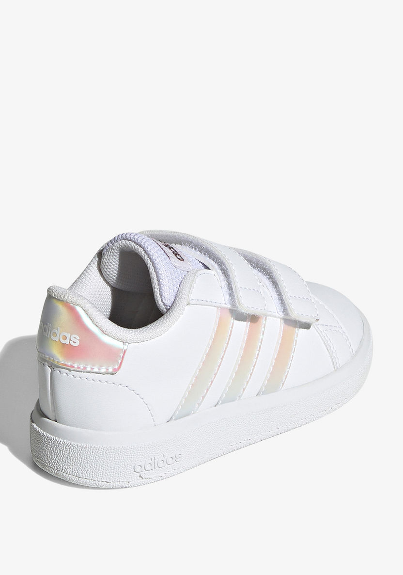 Adidas Girls' Low Ankle Sneakers with Hook and Loop Closure - GRAND COURT 2.0 CF I-Girl%27s Sneakers-image-5