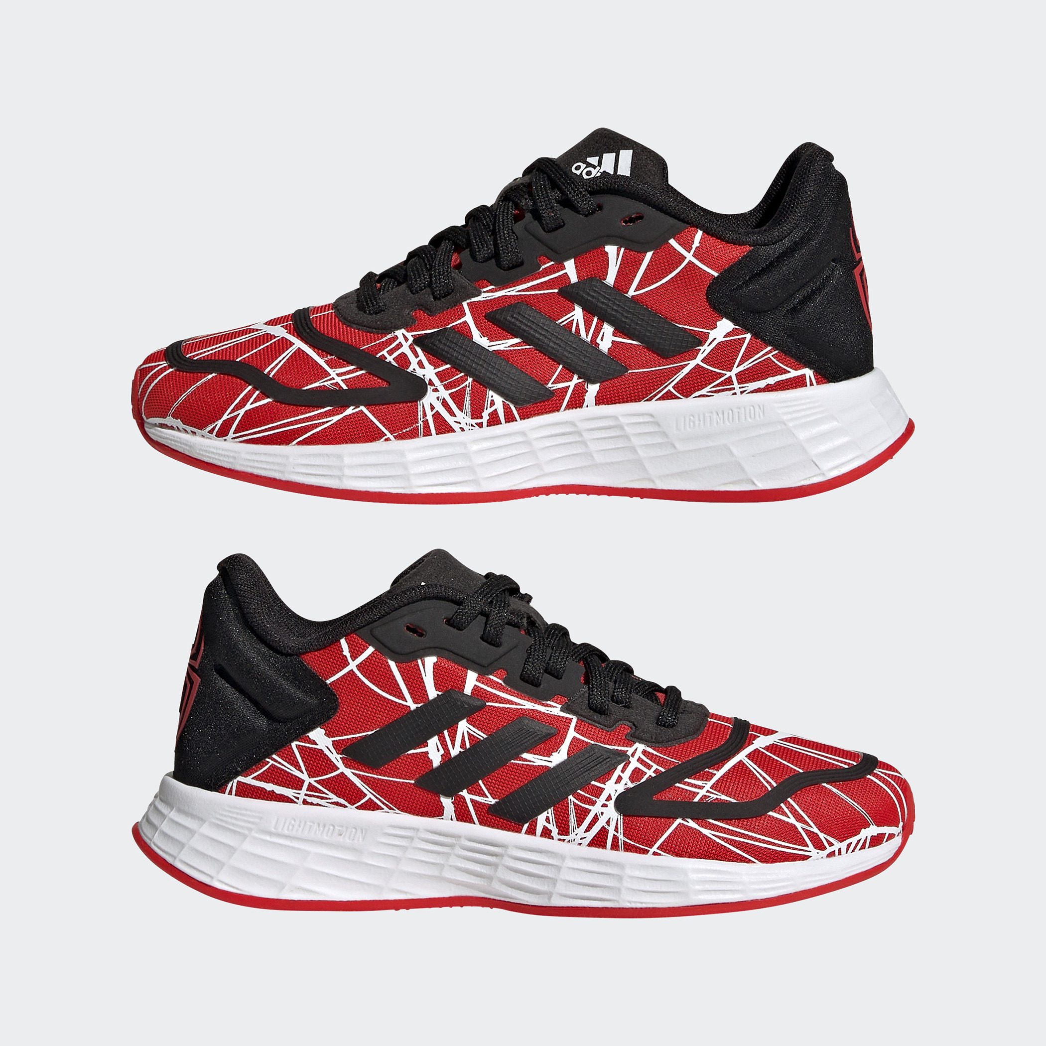 GY6627 حذاء الجري من أديداس دورامو 10 سبايدر مان للأطفال-sports-boys-shoes-image-2