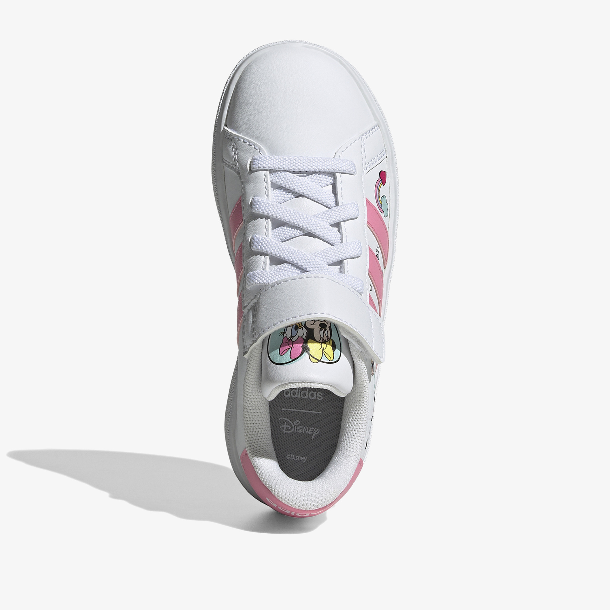 adidas Girls Grand Minnie El K Tennis LKK80 Lace-Up Shoes-girls-shoes-sneakers-image-2