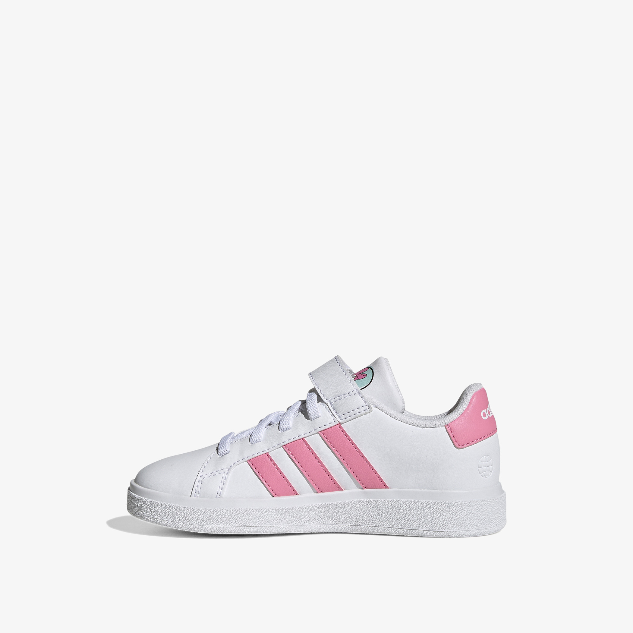 adidas Girls Grand Minnie El K Tennis LKK80 Lace-Up Shoes-girls-shoes-sneakers-image-5