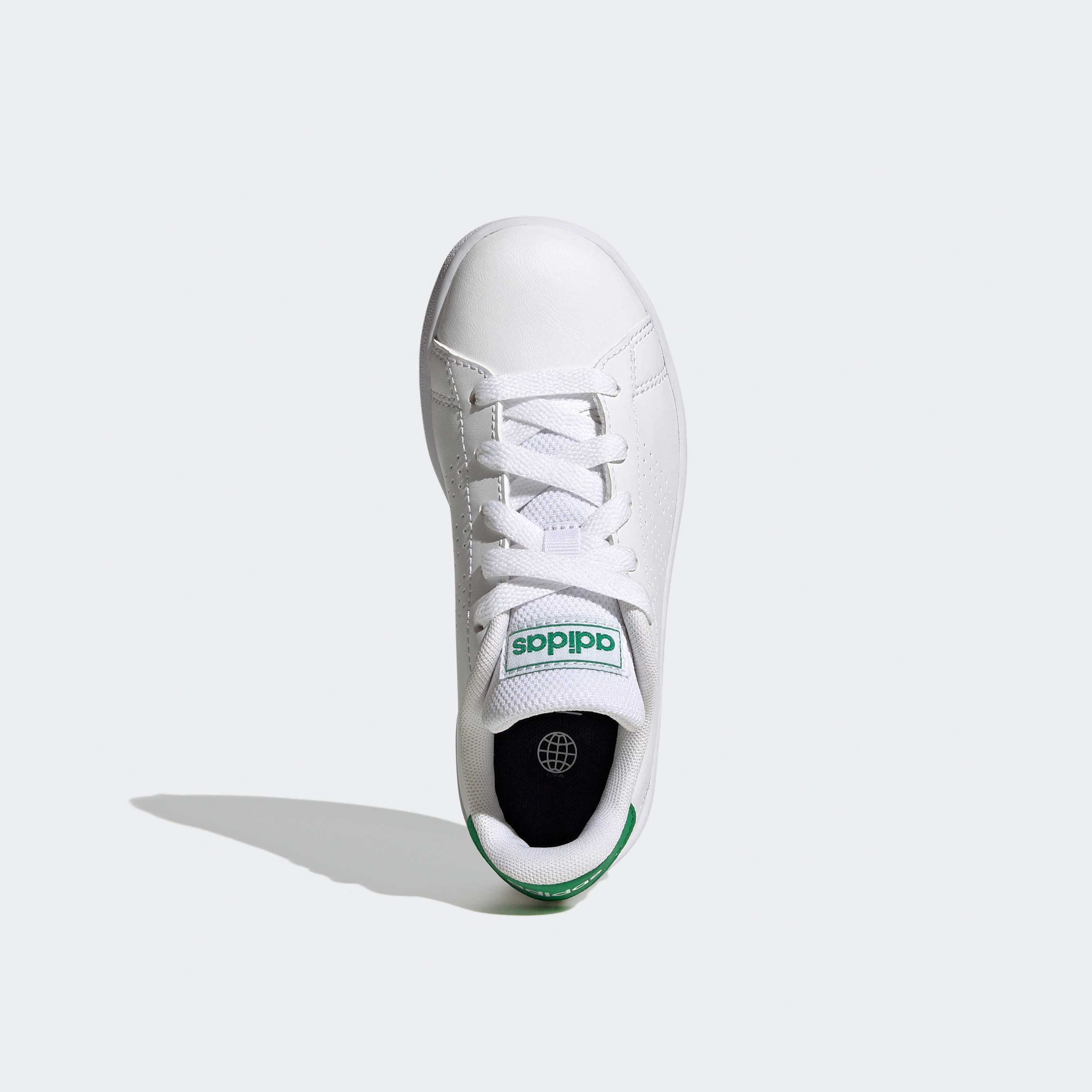 adidas Kids Advantage Lifestyle Court Lace Shoes GY6995|OE-girls-shoes-sneakers-image-4