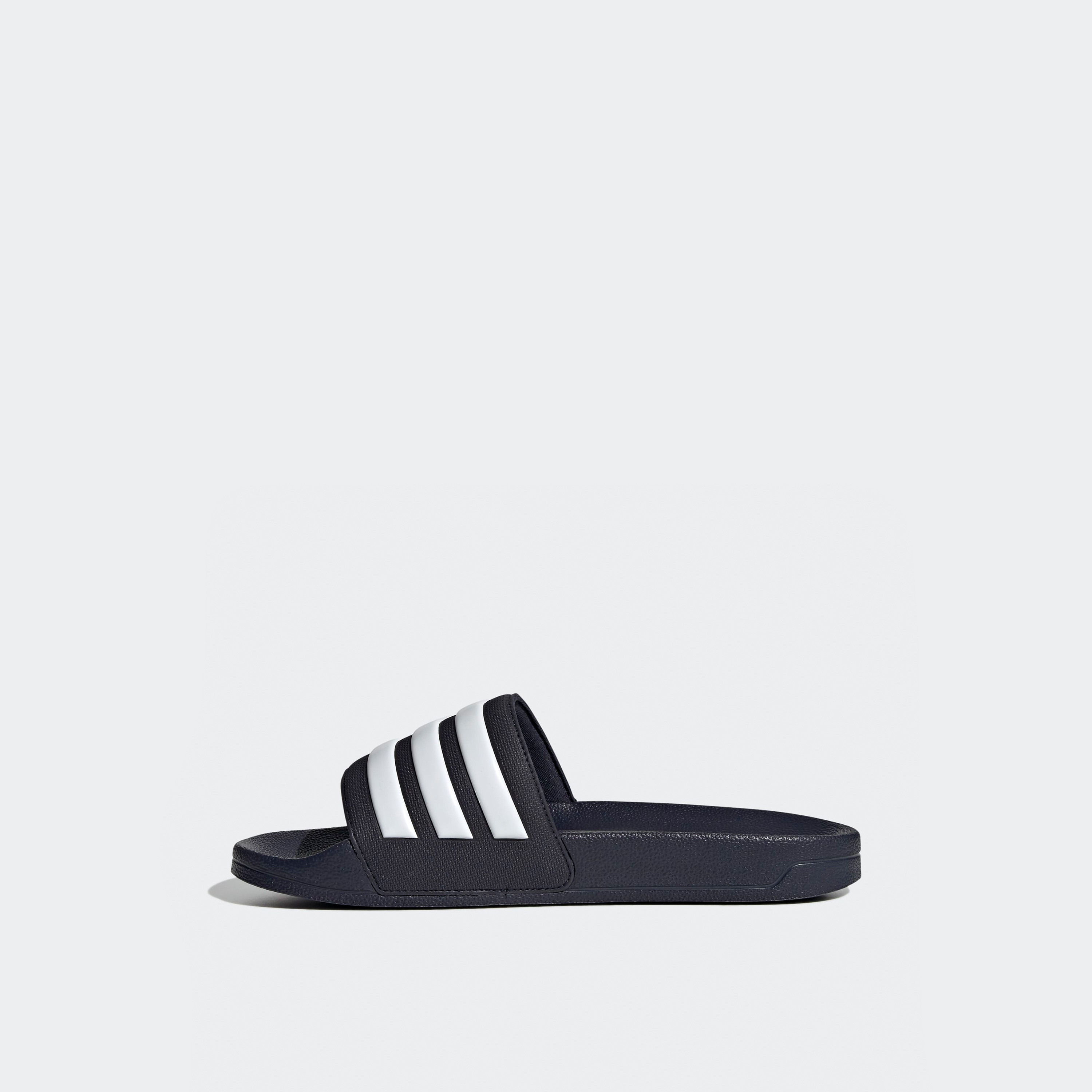 Adidas Men Adilette Shower Logo Embossed Slides-sports-men-shoes-image-3