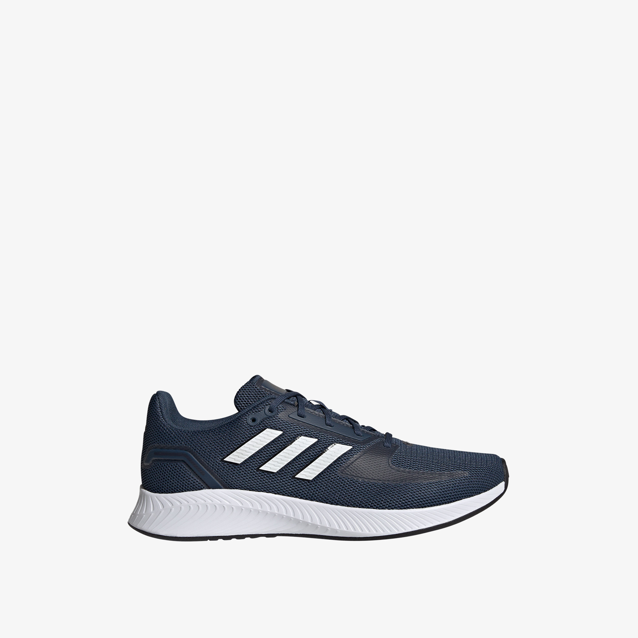 Adidas textured shop lace-up running shoes