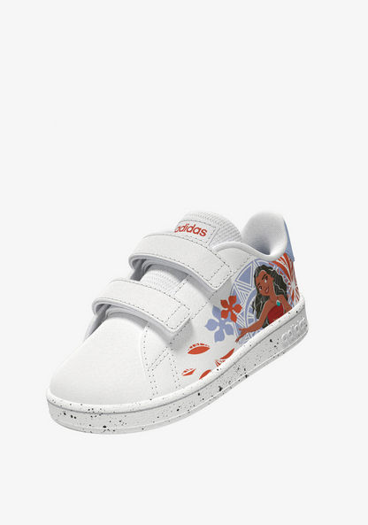 Adidas Infant Advantage Moana Tennis Shoes - GZ9467-Girl%27s Sports Shoes-image-3