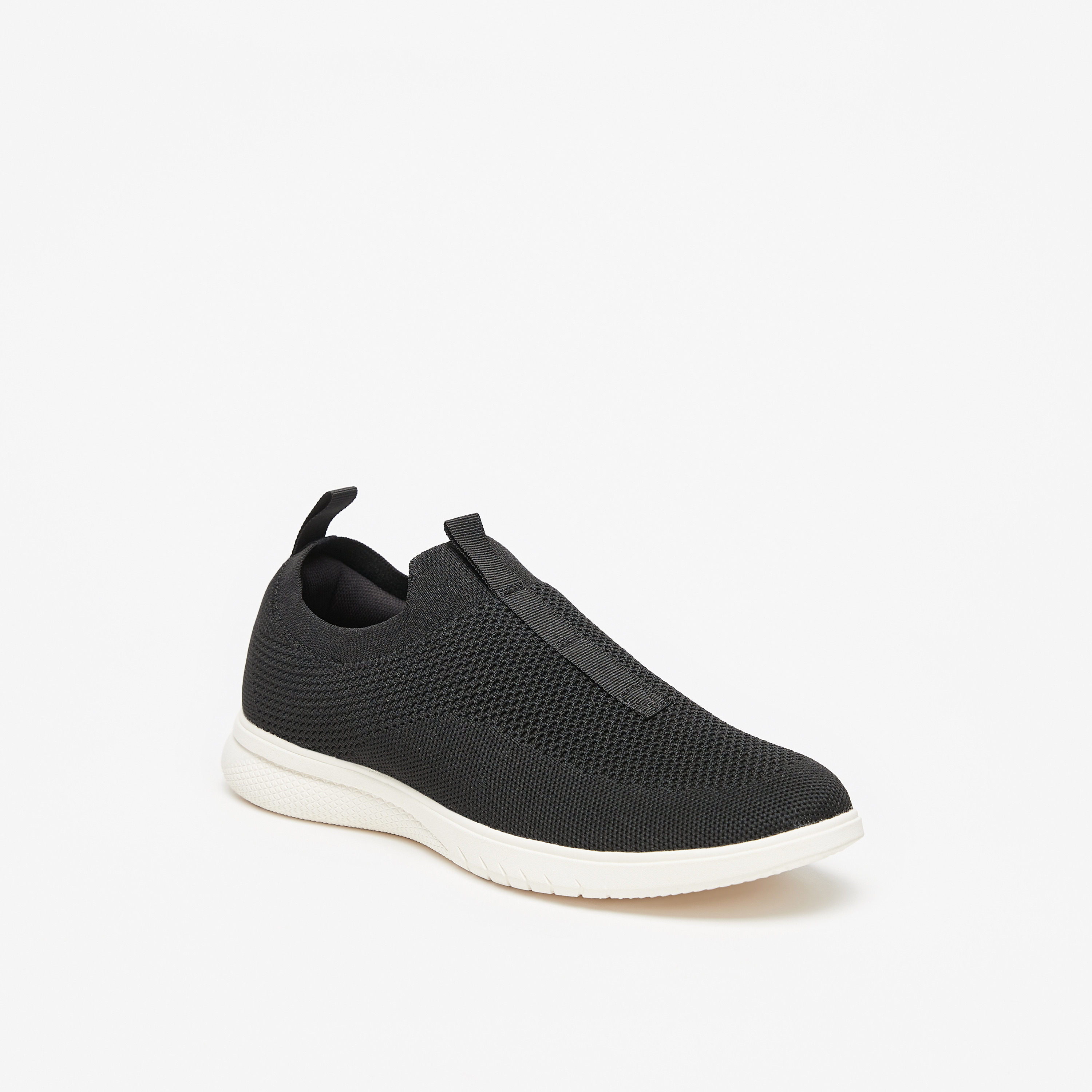 Le Confort Mesh Textured Slip On Sneakers