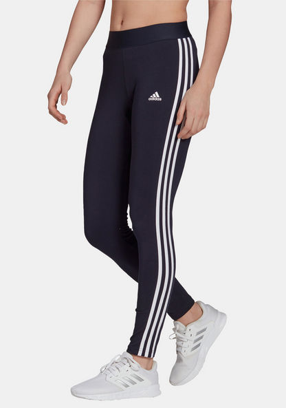 Adidas Logo Print Leggings with Elasticated Waistband