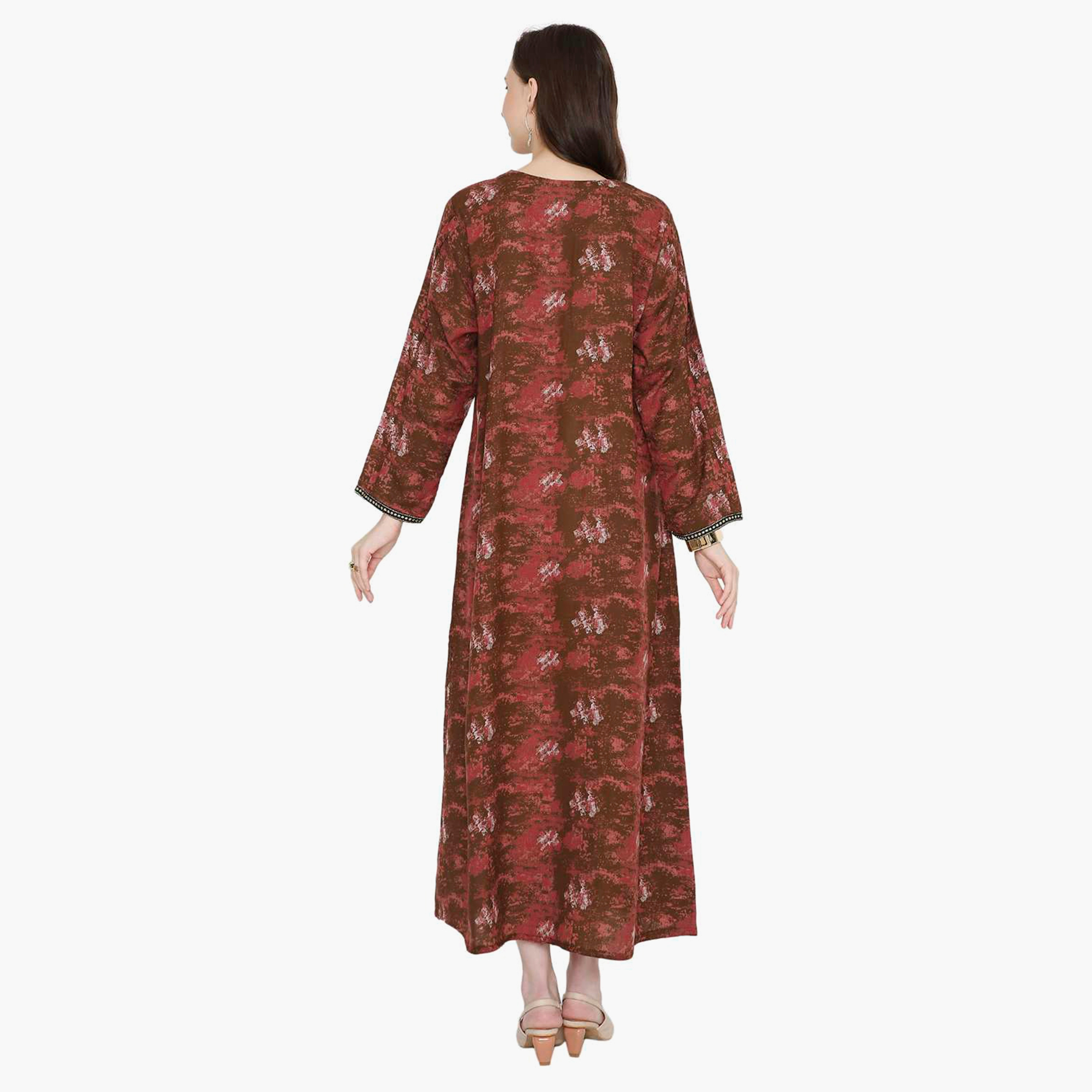 جلابية نسائية مطرزة بعقدة عنق من هانا آند سارة-women-arabicclothing-jalabiyas-image-10