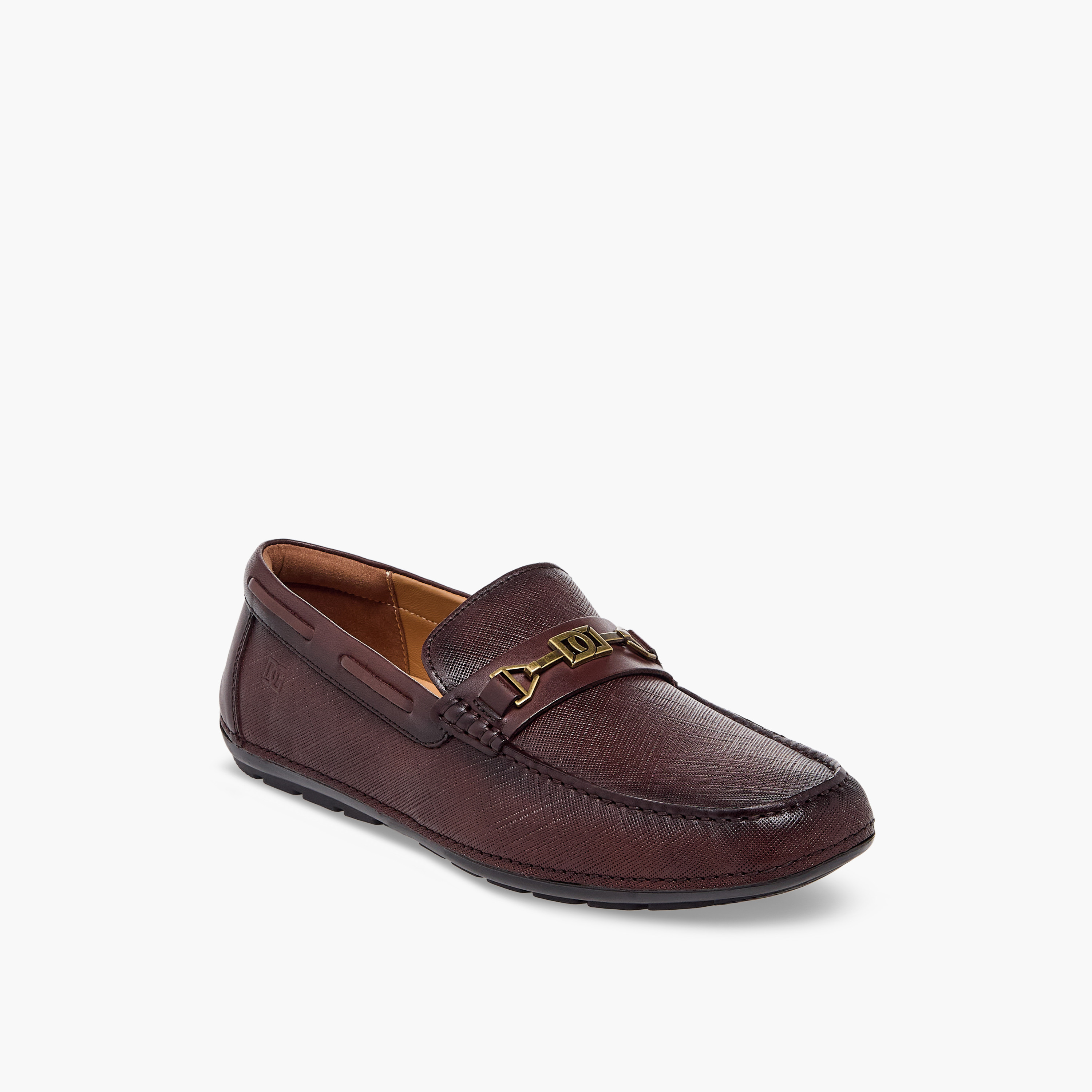 حذاء سهل الارتداء جلد بارز الملمس للرجال من دوتشيني-men-shoes-formalshoes-image-2