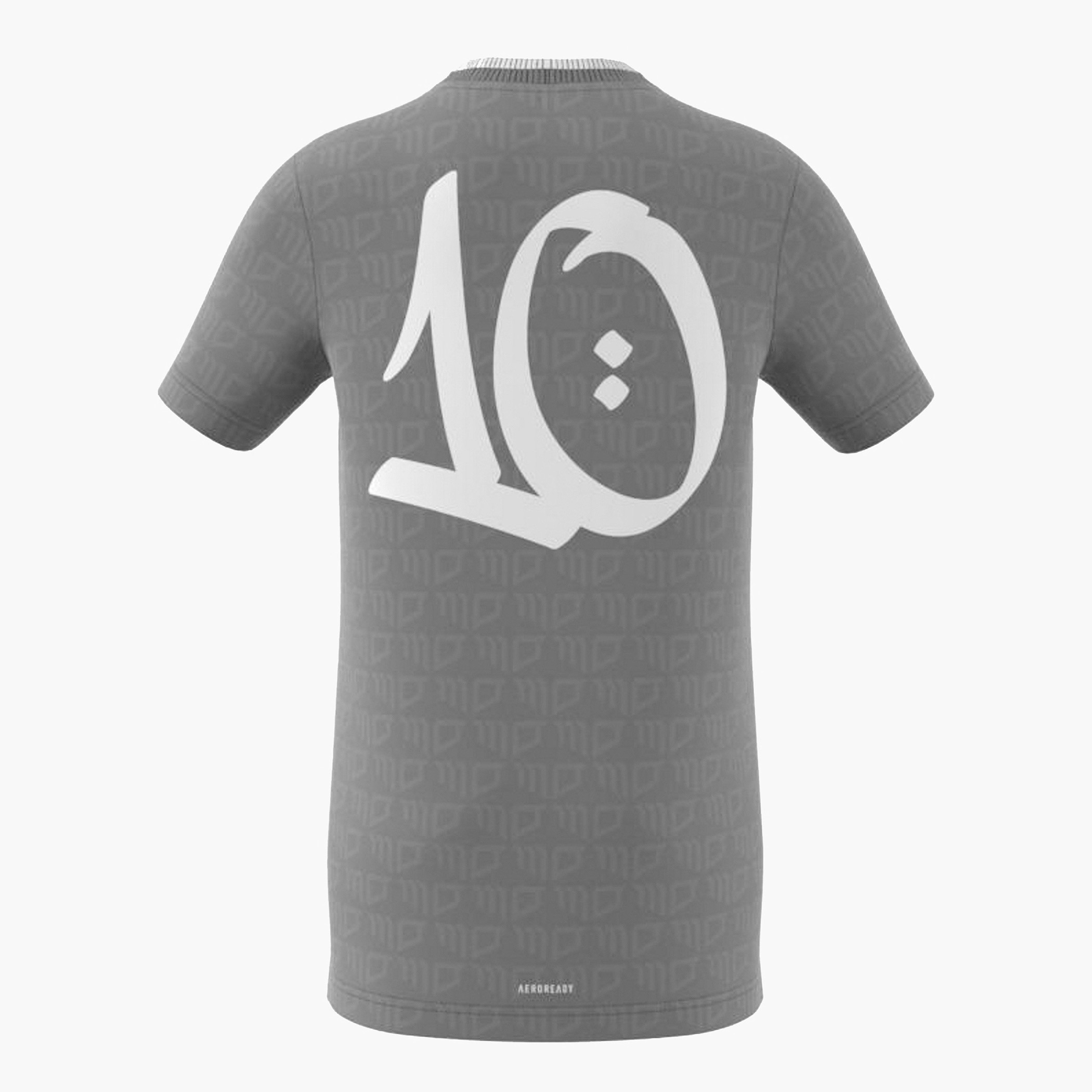 تيشيرت جيرسي بأكمام قصيرة وطبعات مو صلاح من أديداس-sports-boys-clothing-tops-image-6