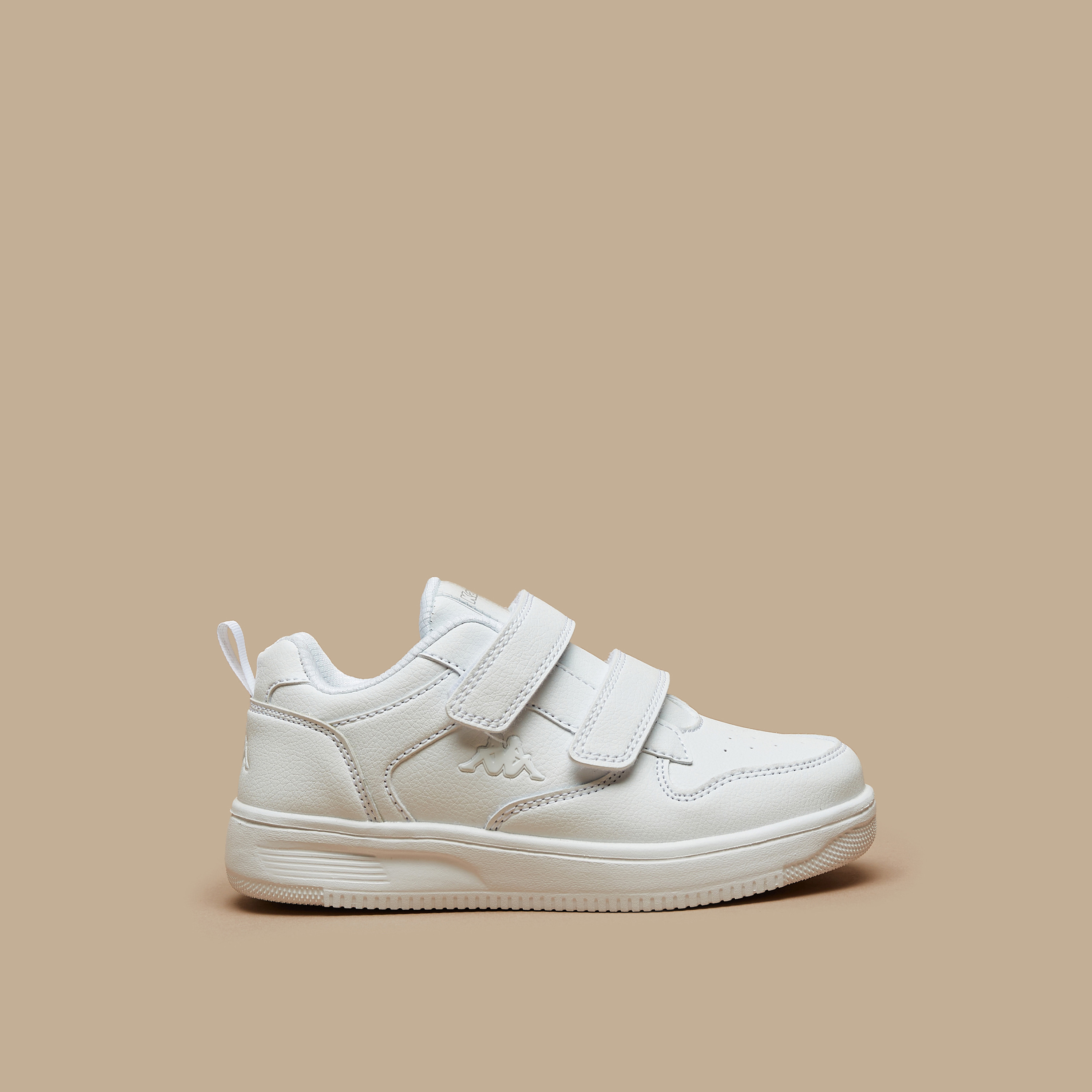Kappa Kids Hook & Loop Ankle Sneakers Grippy Sole Shoes-girls-shoes-sports-image-3
