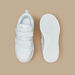 Kappa Textured Sneakers with Hook and Loop Closure-Girl%27s School Shoes-thumbnailMobile-3