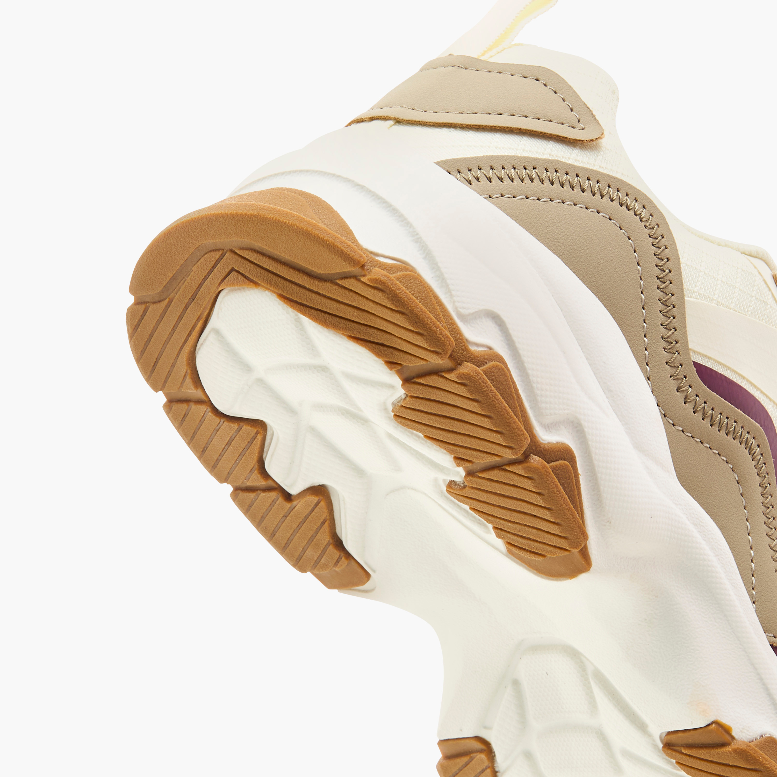 Dash Panelled Sports Shoes with Lace-Up Closure-sports-women-shoes-image-5