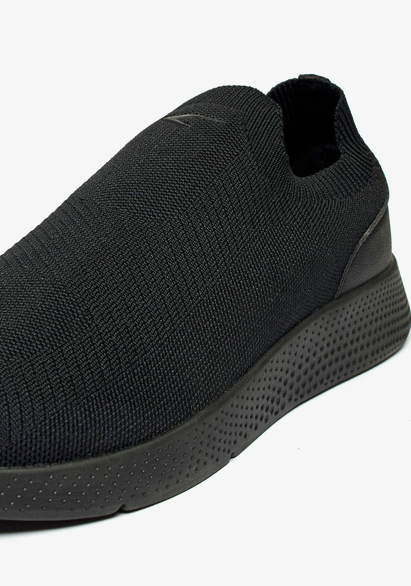 Dash Textured Slip-On Sneakers with Pull Tabs-Men%27s Sneakers-image-5