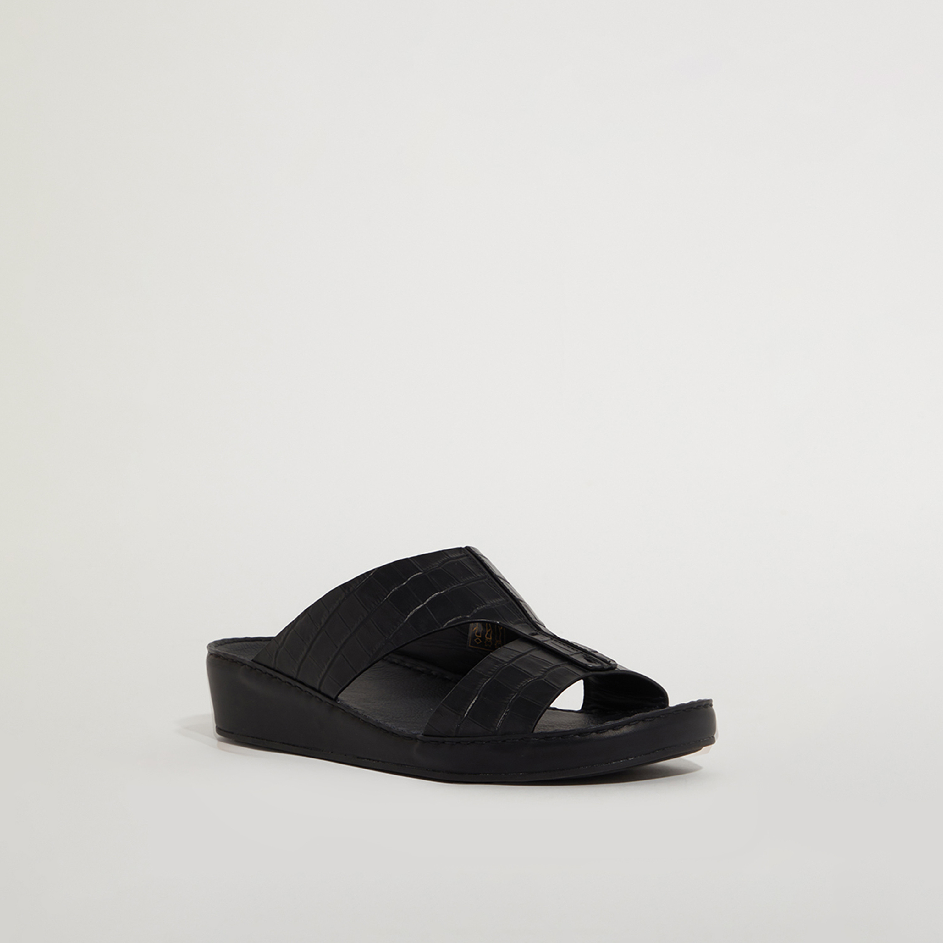 هش بابيز- صندل عربي سهل الارتداء للرجال | H2186-001-men-shoes-sandals-image-1