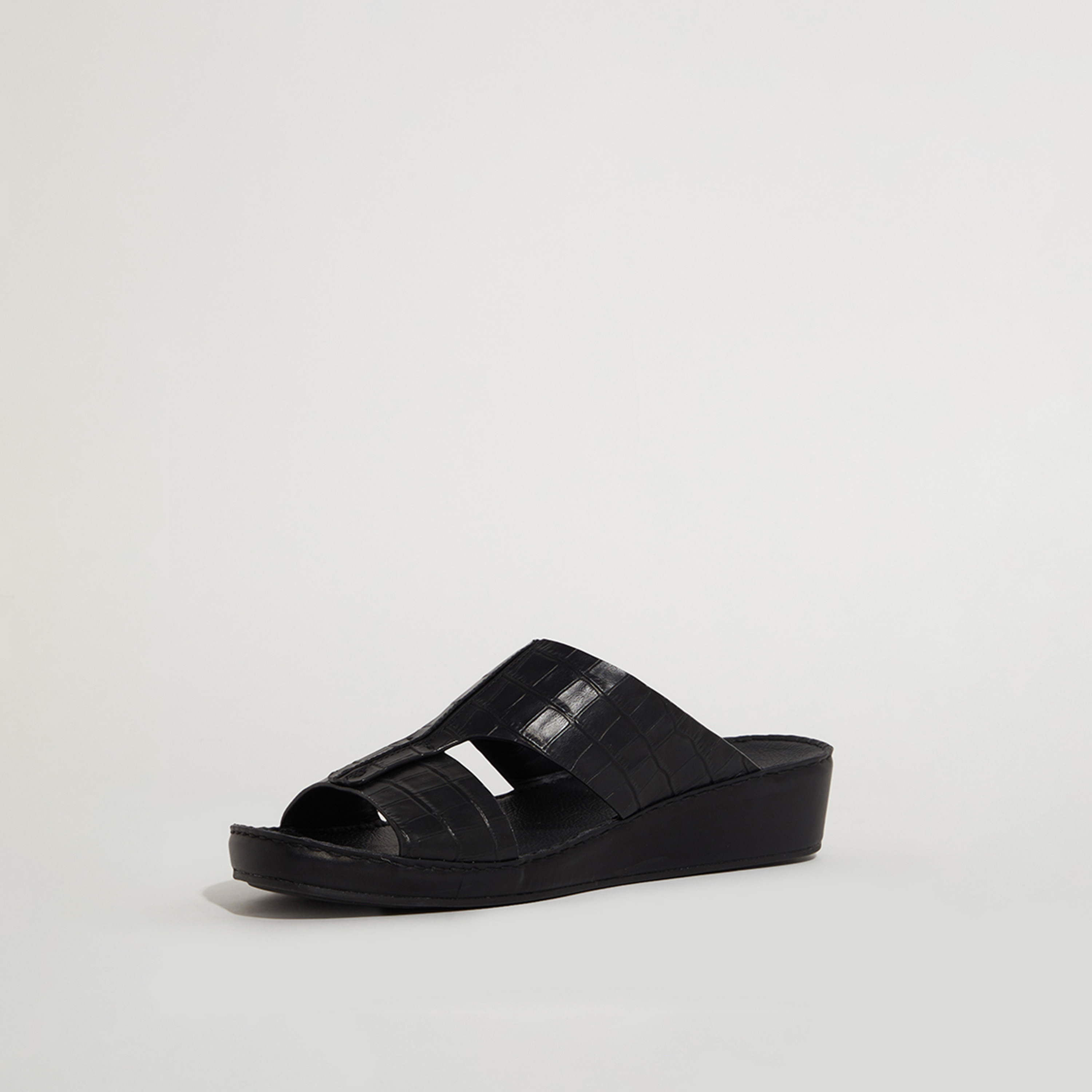 هش بابيز- صندل عربي سهل الارتداء للرجال | H2186-001-men-shoes-sandals-image-3