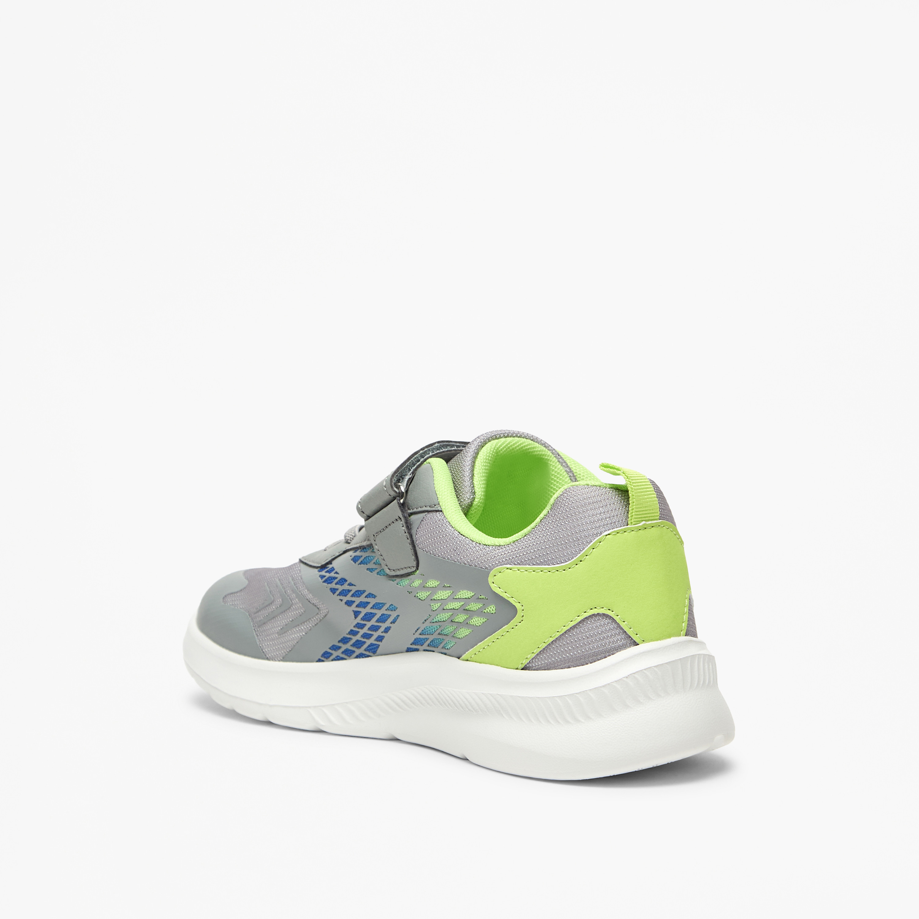 Dash Kids Hook & Loop Lightweight Walking Shoes-sports-boys-shoes-image-7