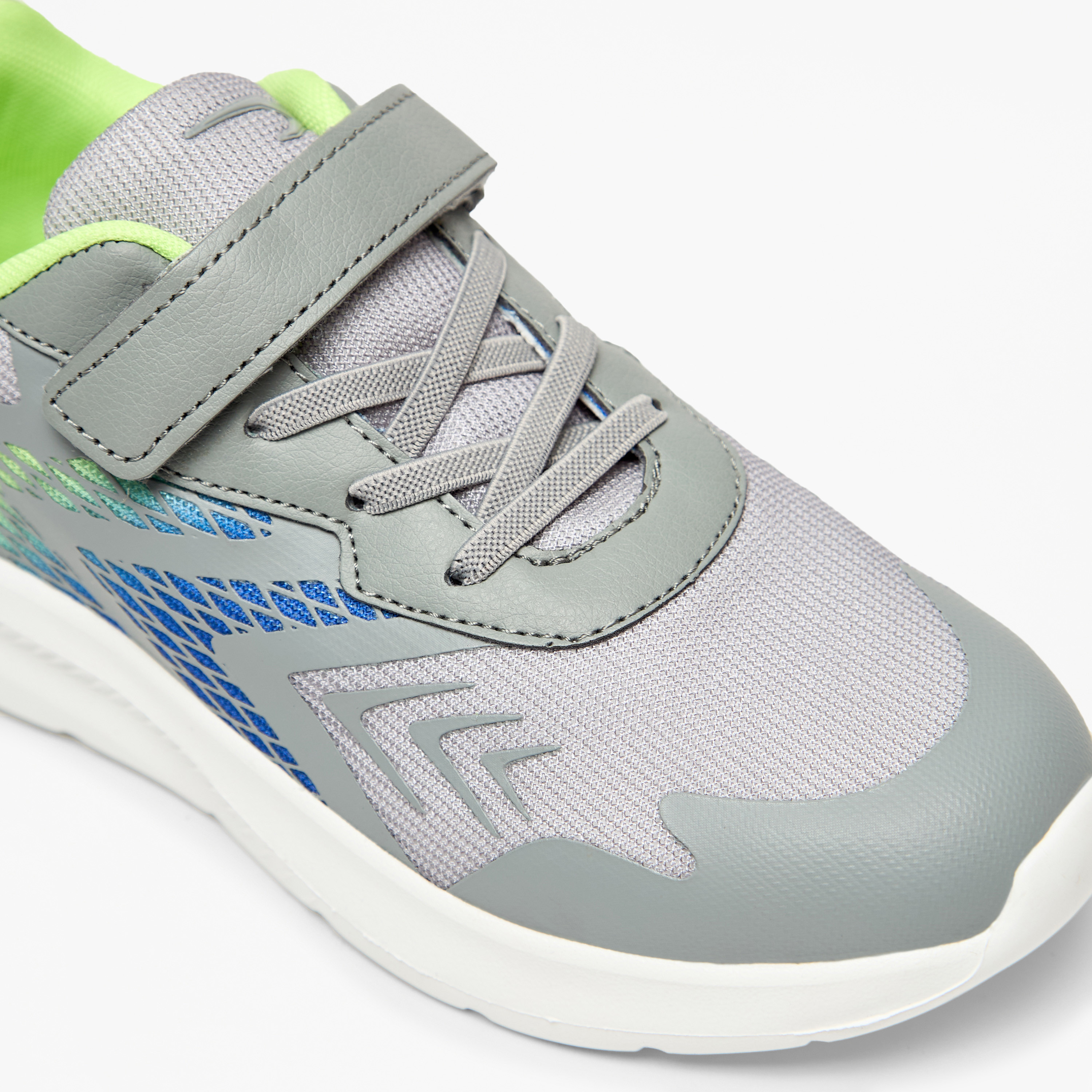 Dash Kids Hook & Loop Lightweight Walking Shoes-sports-boys-shoes-image-10