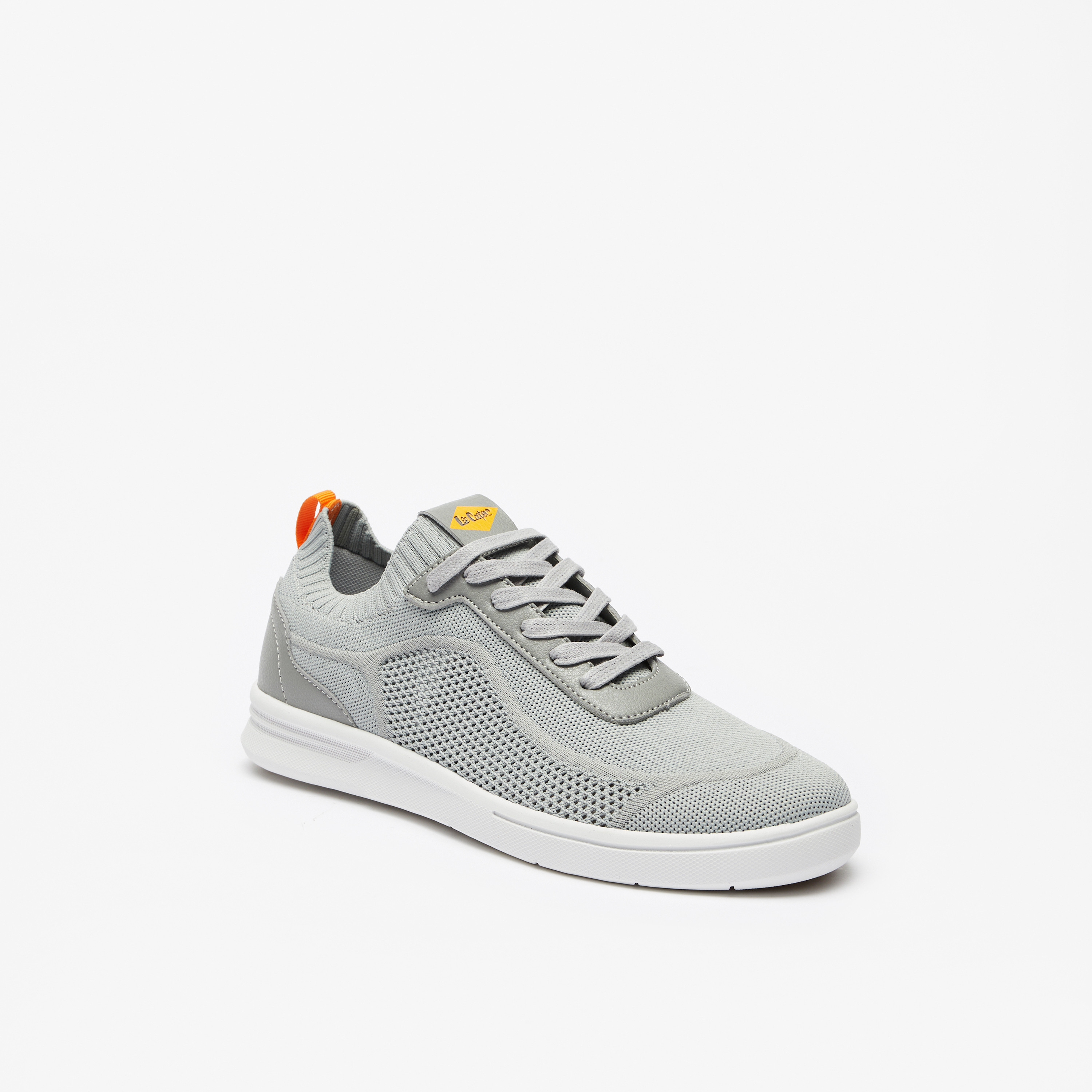 Lee cooper grey sales sneakers