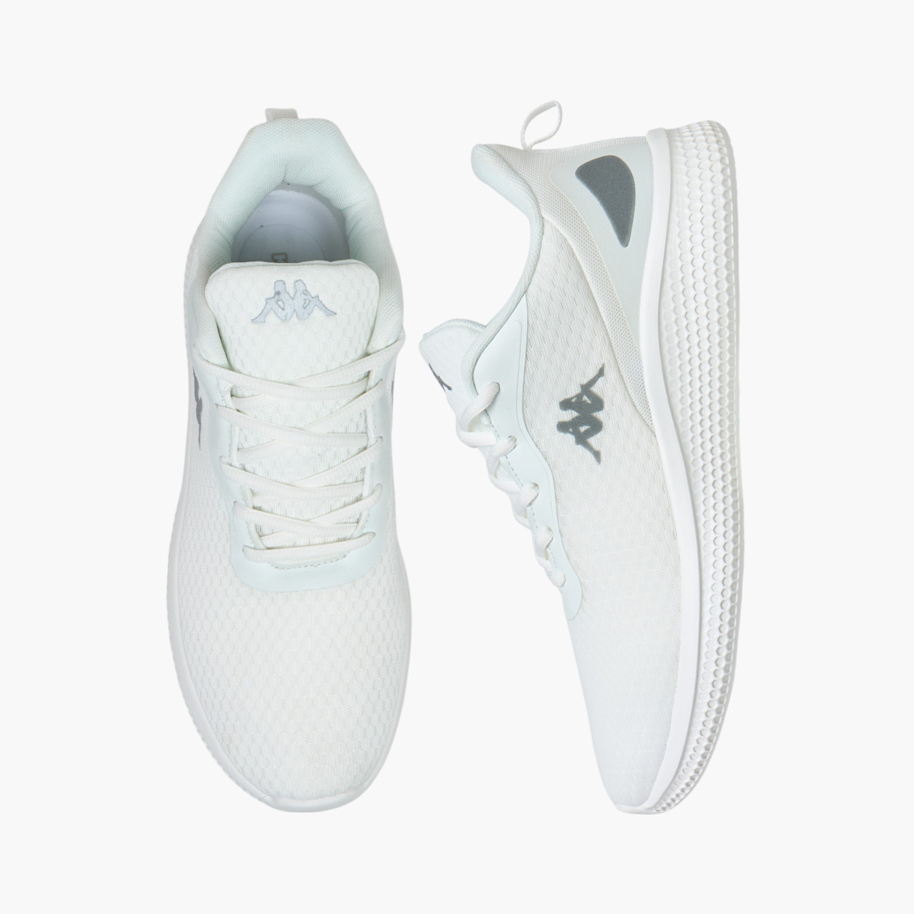 Kappa Men's Logo Accent Lace-Up Sports Shoes-sports-men-shoes-image-1