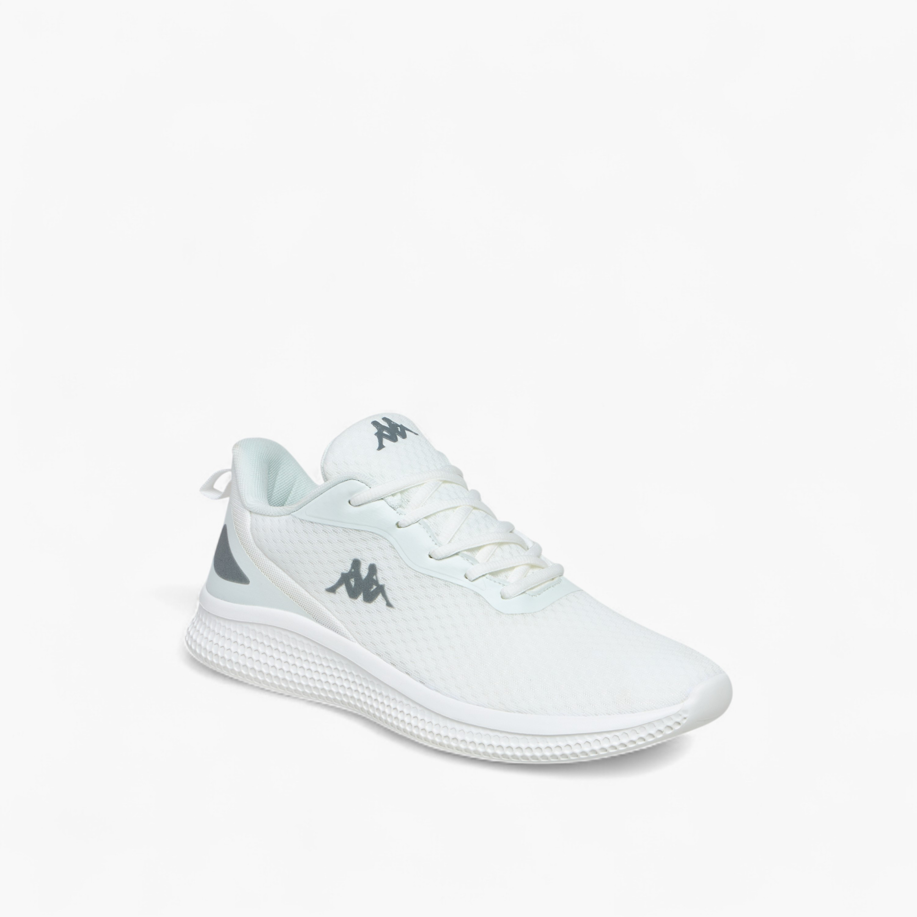 Kappa Men's Logo Accent Lace-Up Sports Shoes-sports-men-shoes-image-2