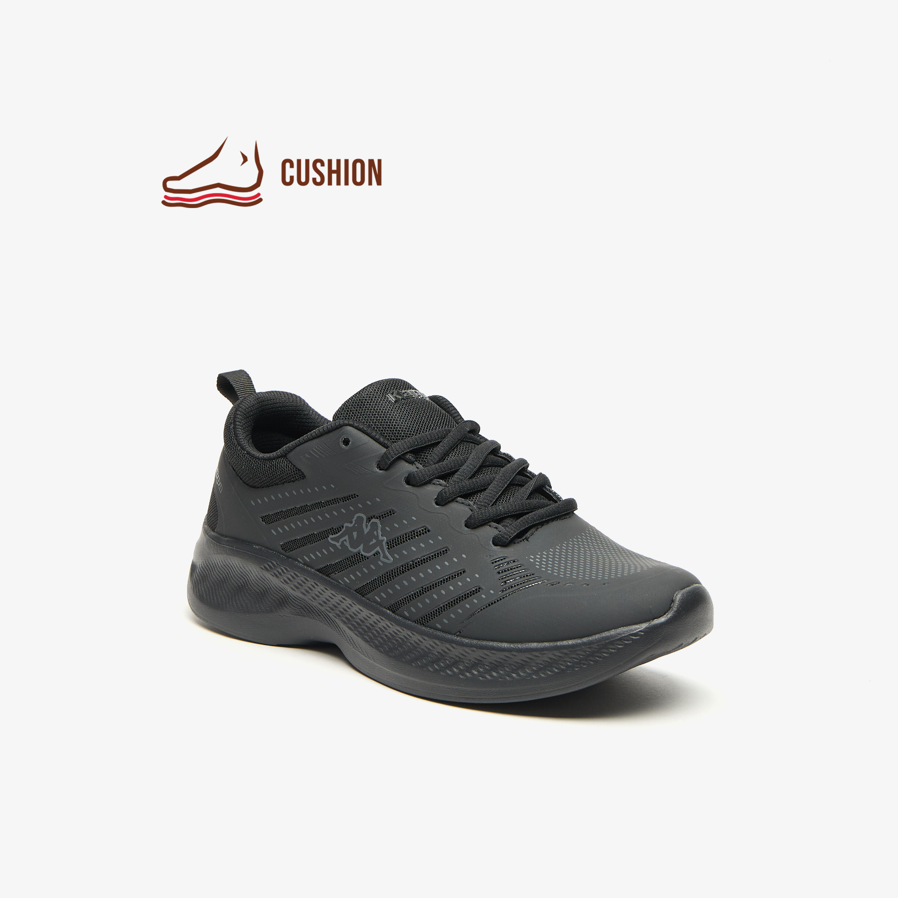 Kappa Women's Textured Sports Shoes with Lace-Up Closure-sports-women-shoes-image-1