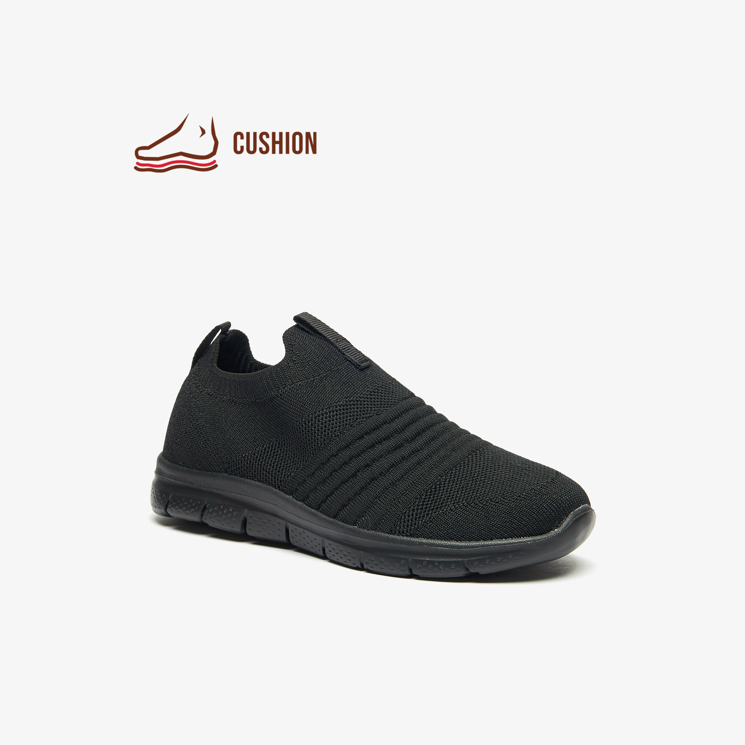 Dash Kids Textured Slip-On Lightweight Sports Shoes-sports-boys-shoes-image-6