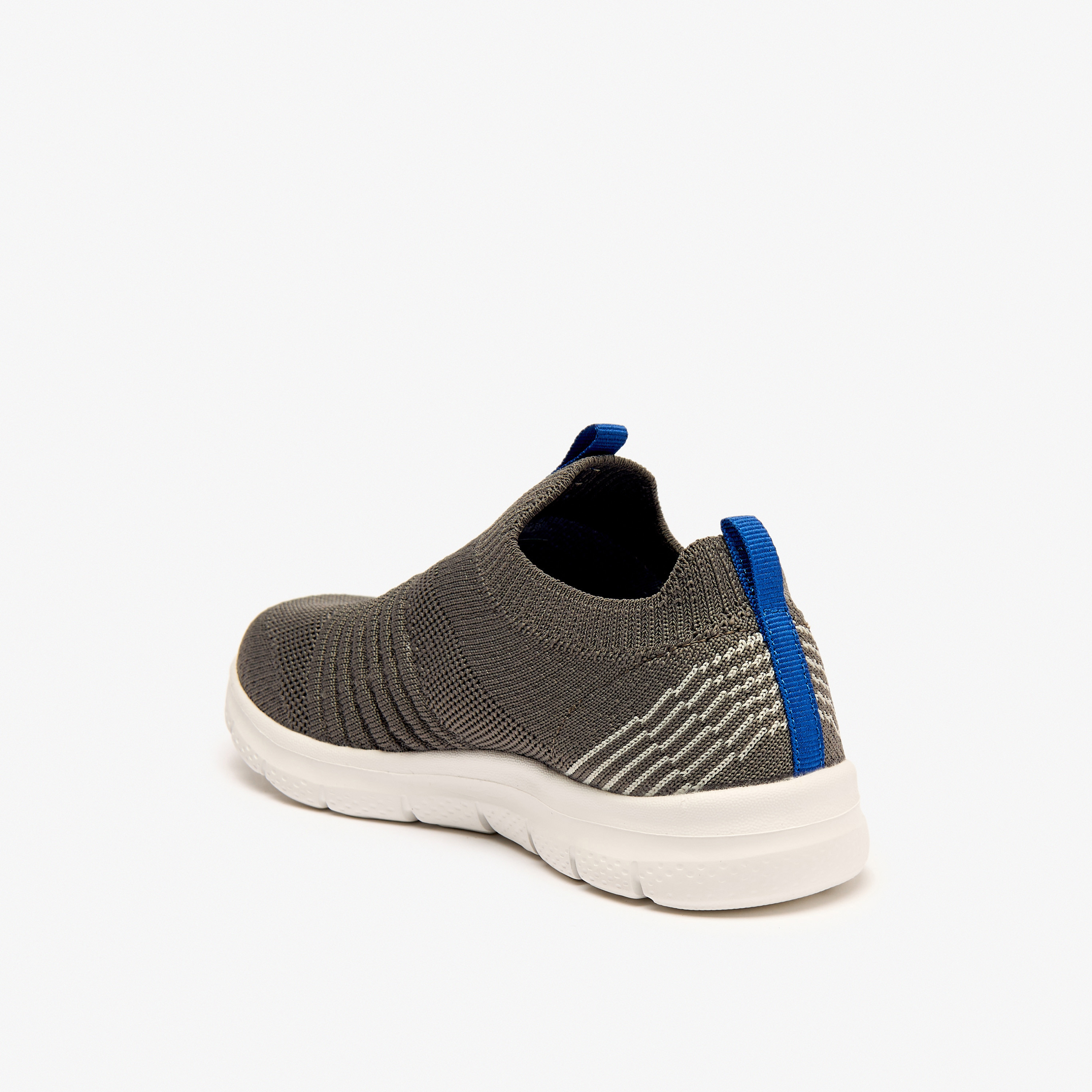 Dash Kids Textured Slip-On Lightweight Sports Shoes-sports-boys-shoes-image-2