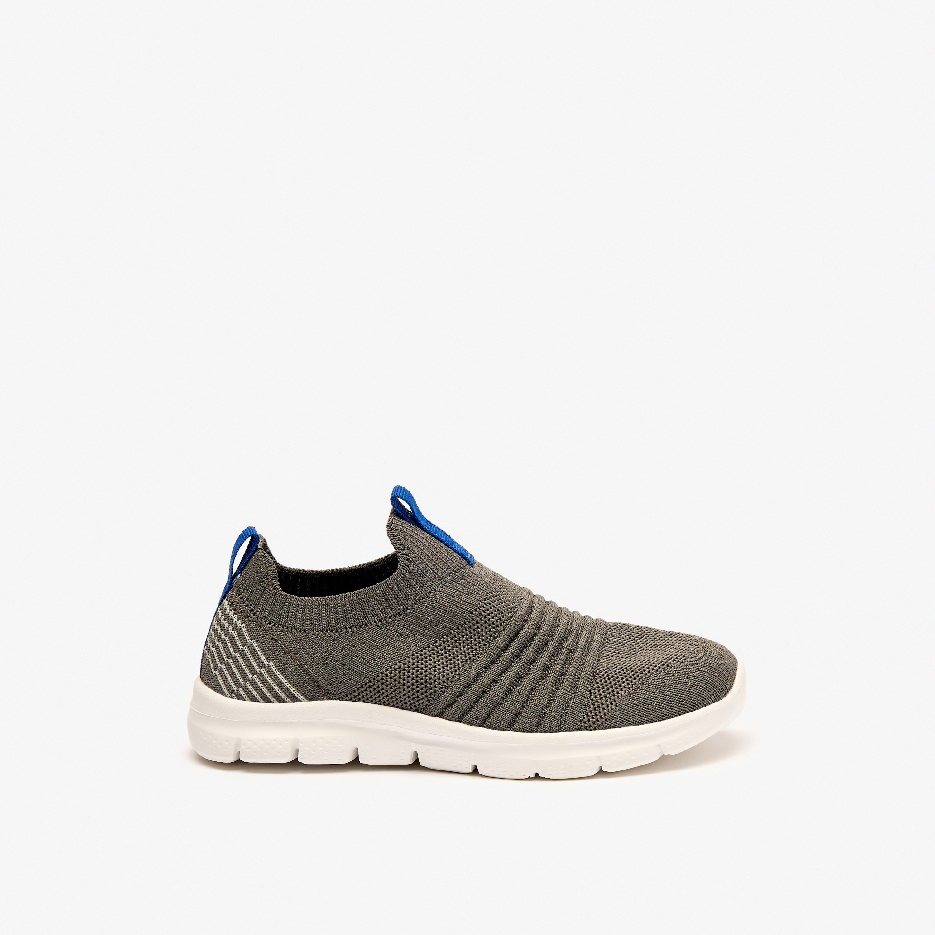 Dash Kids Textured Slip-On Lightweight Sports Shoes-sports-boys-shoes-image-3
