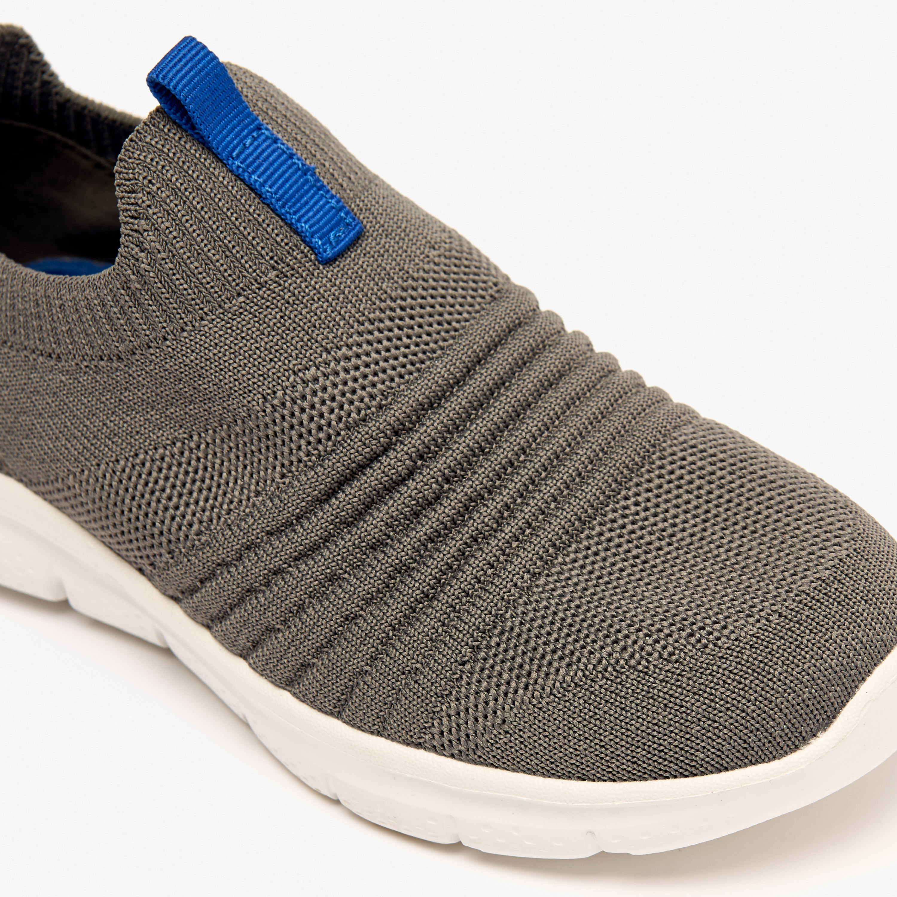 Dash Kids Textured Slip-On Lightweight Sports Shoes-sports-boys-shoes-image-5