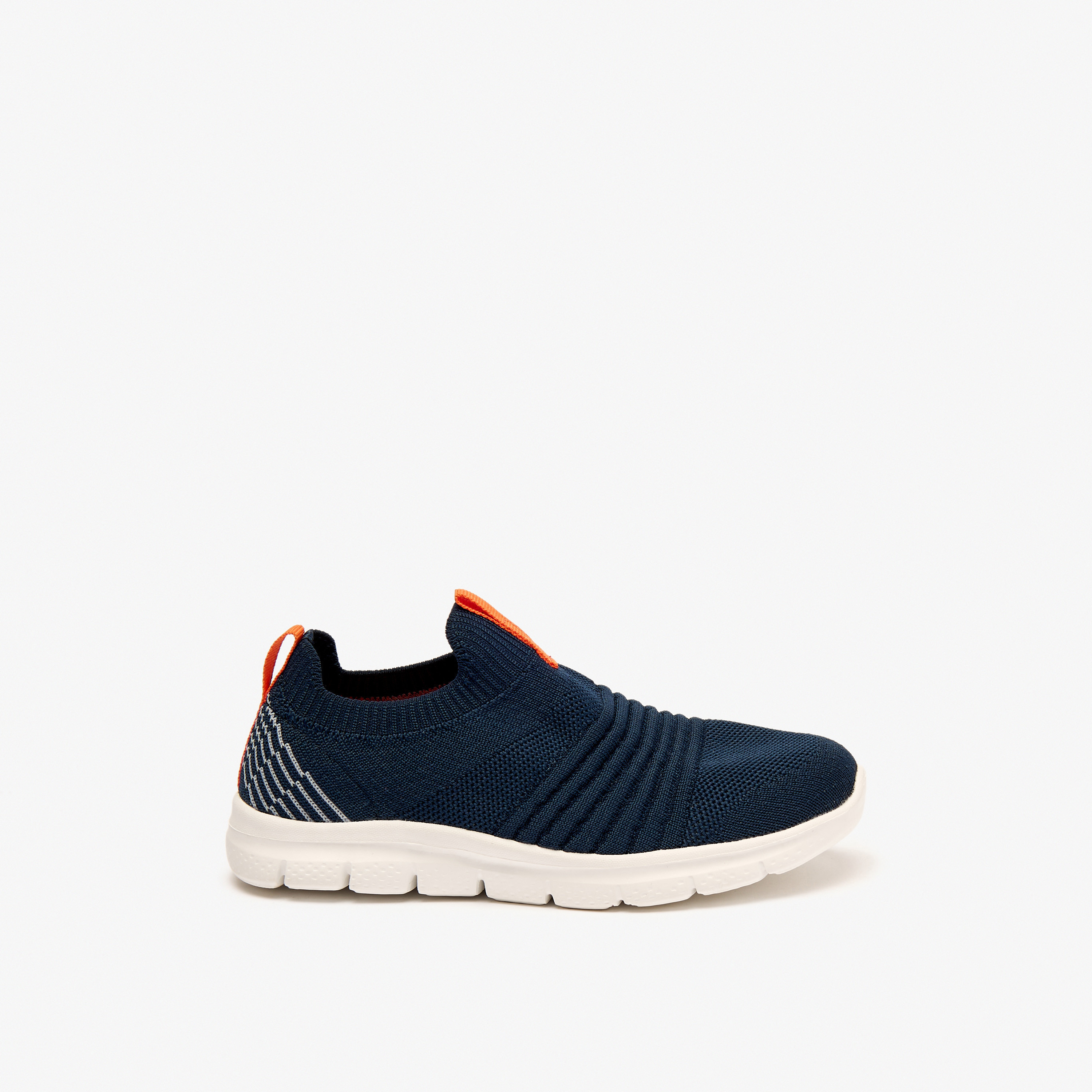 Dash Kids Textured Slip-On Lightweight Sports Shoes-sports-boys-shoes-image-13