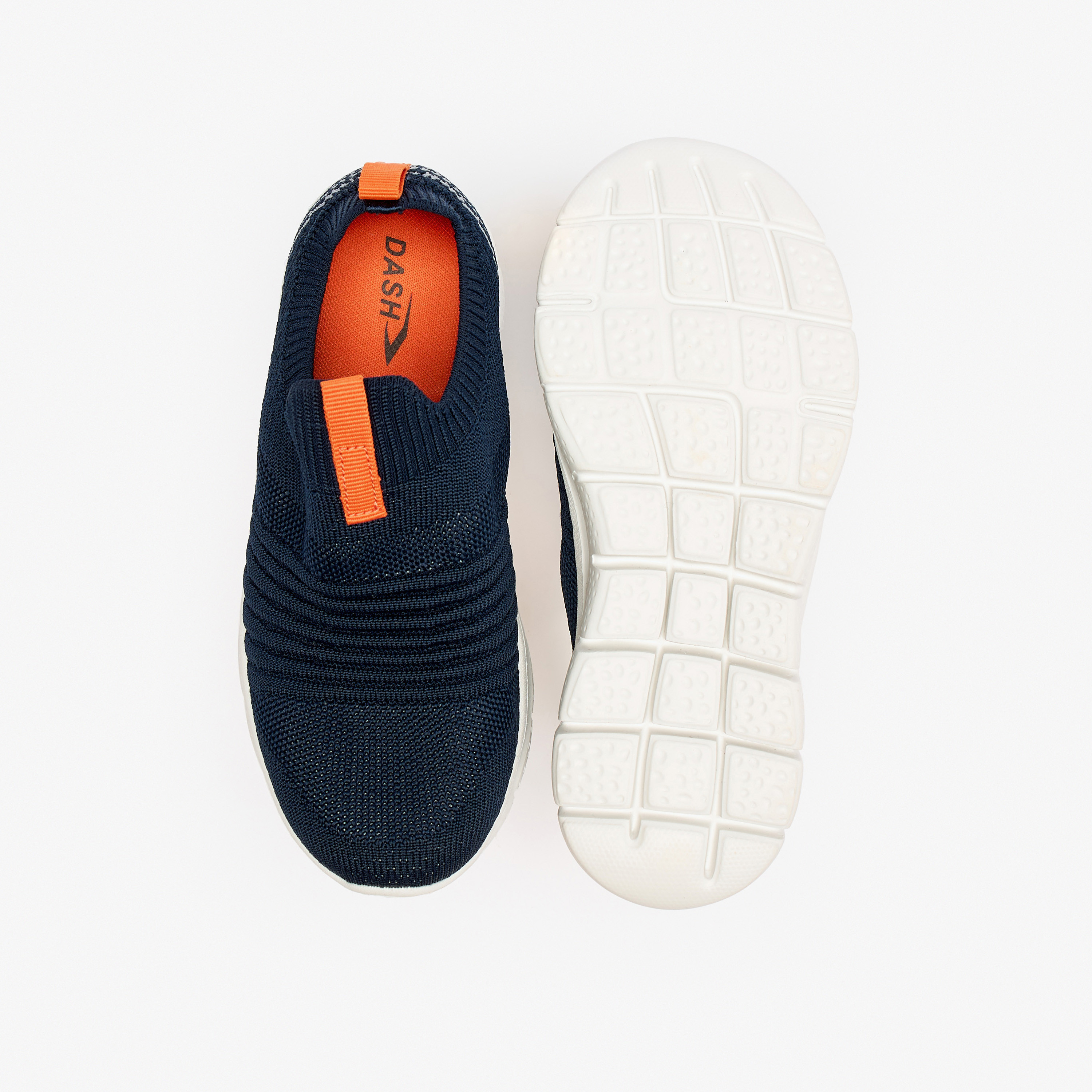 Dash Kids Textured Slip-On Lightweight Sports Shoes-sports-boys-shoes-image-14