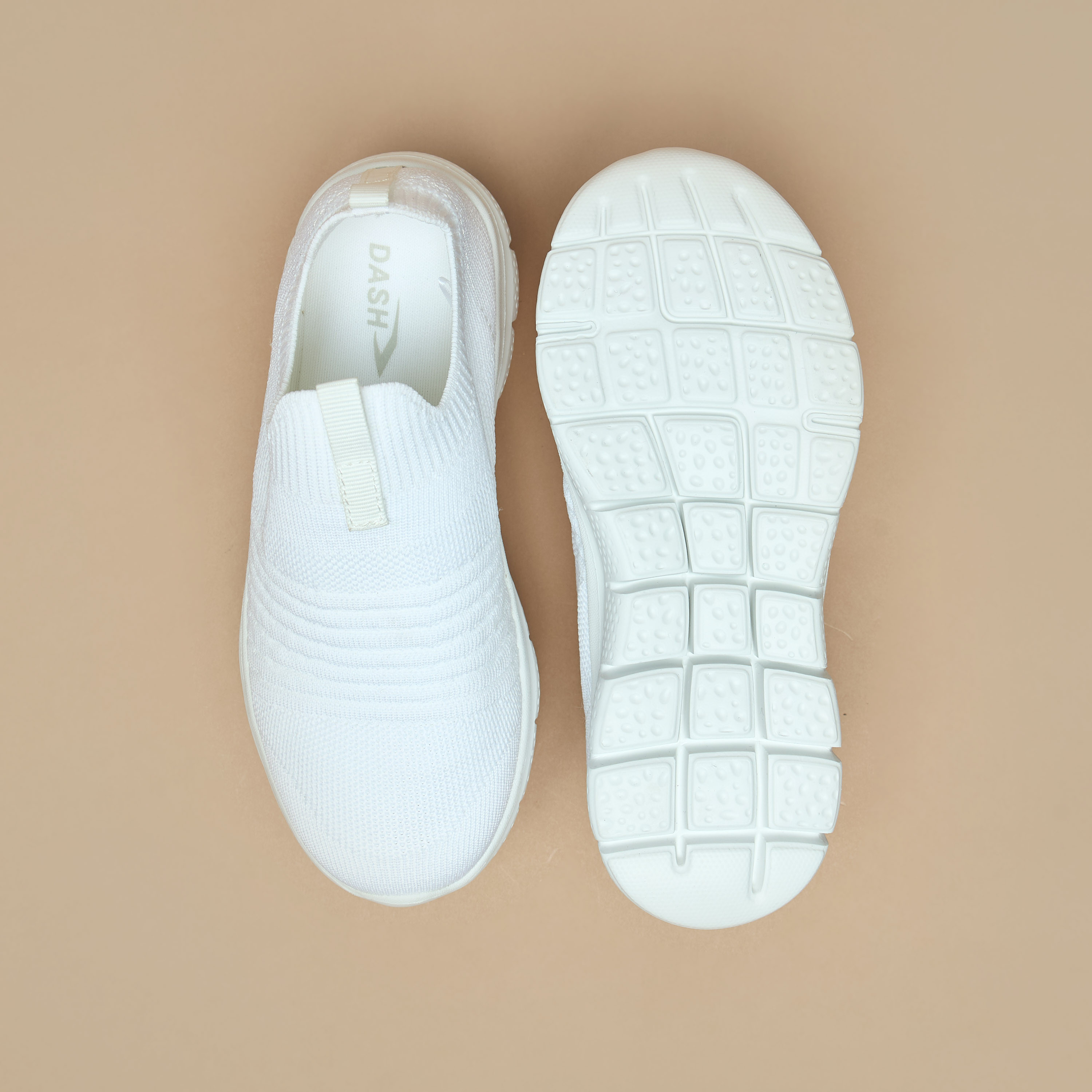 Dash Kids Textured Slip-On Lightweight Sports Shoes-sports-boys-shoes-image-4
