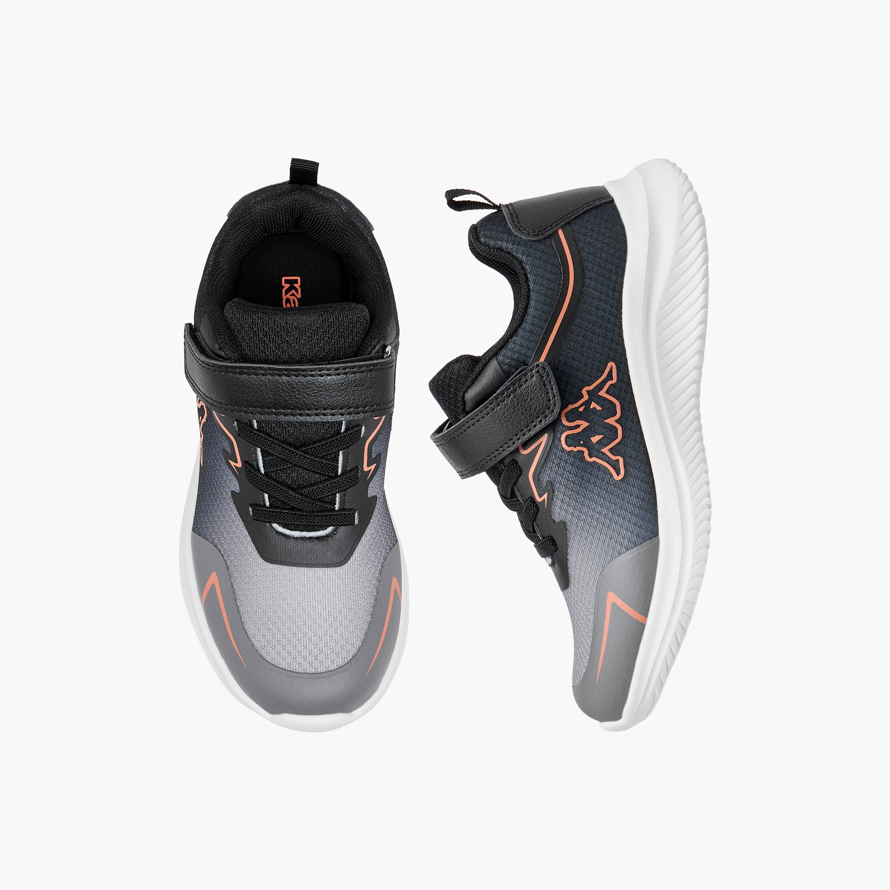 Kappa Boys Hook & Loop Sports Shoes-boys-shoes-sports-image-1