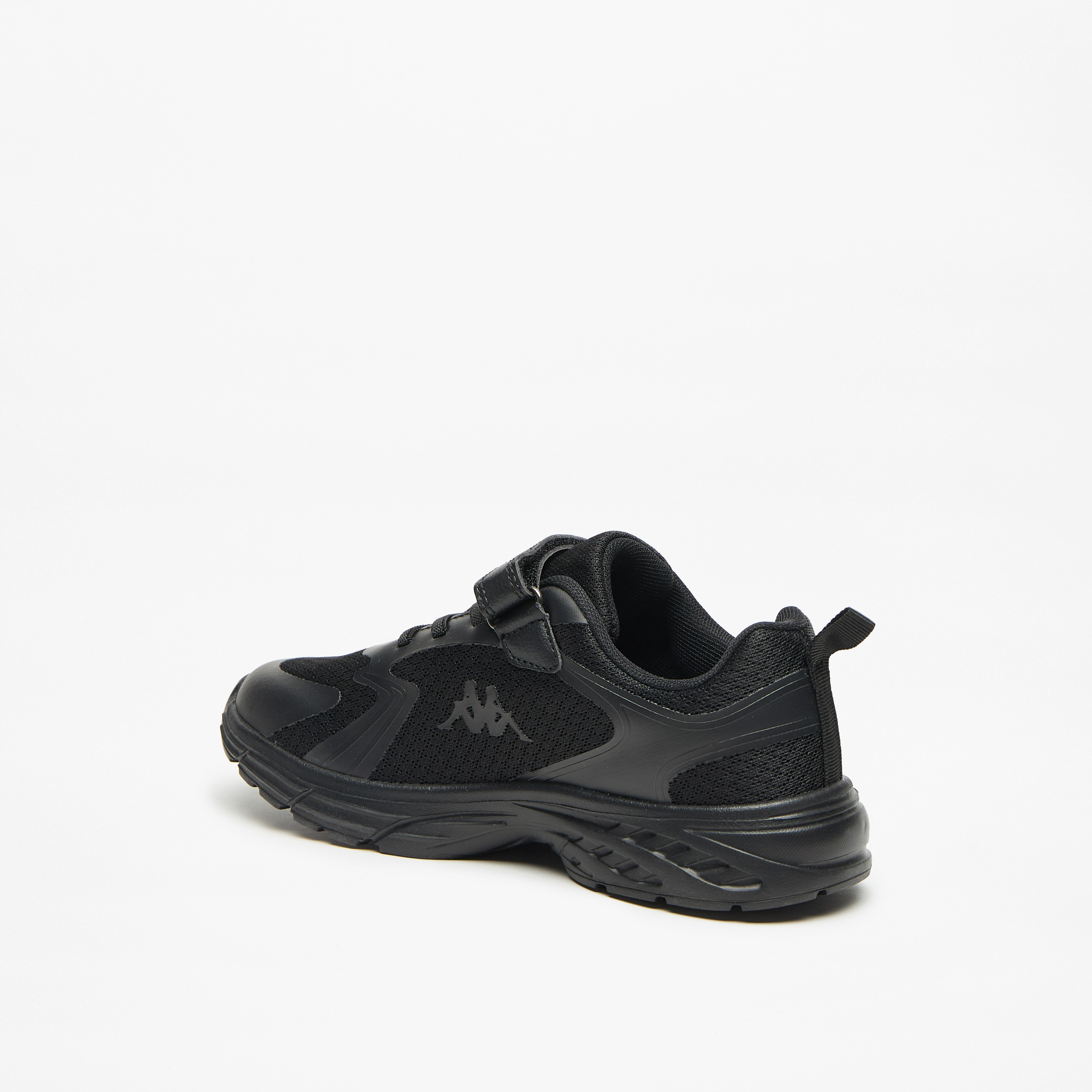 Kappa Kids Textured Sports Shoes with Hook and Loop Closure-sports-boys-shoes-image-2