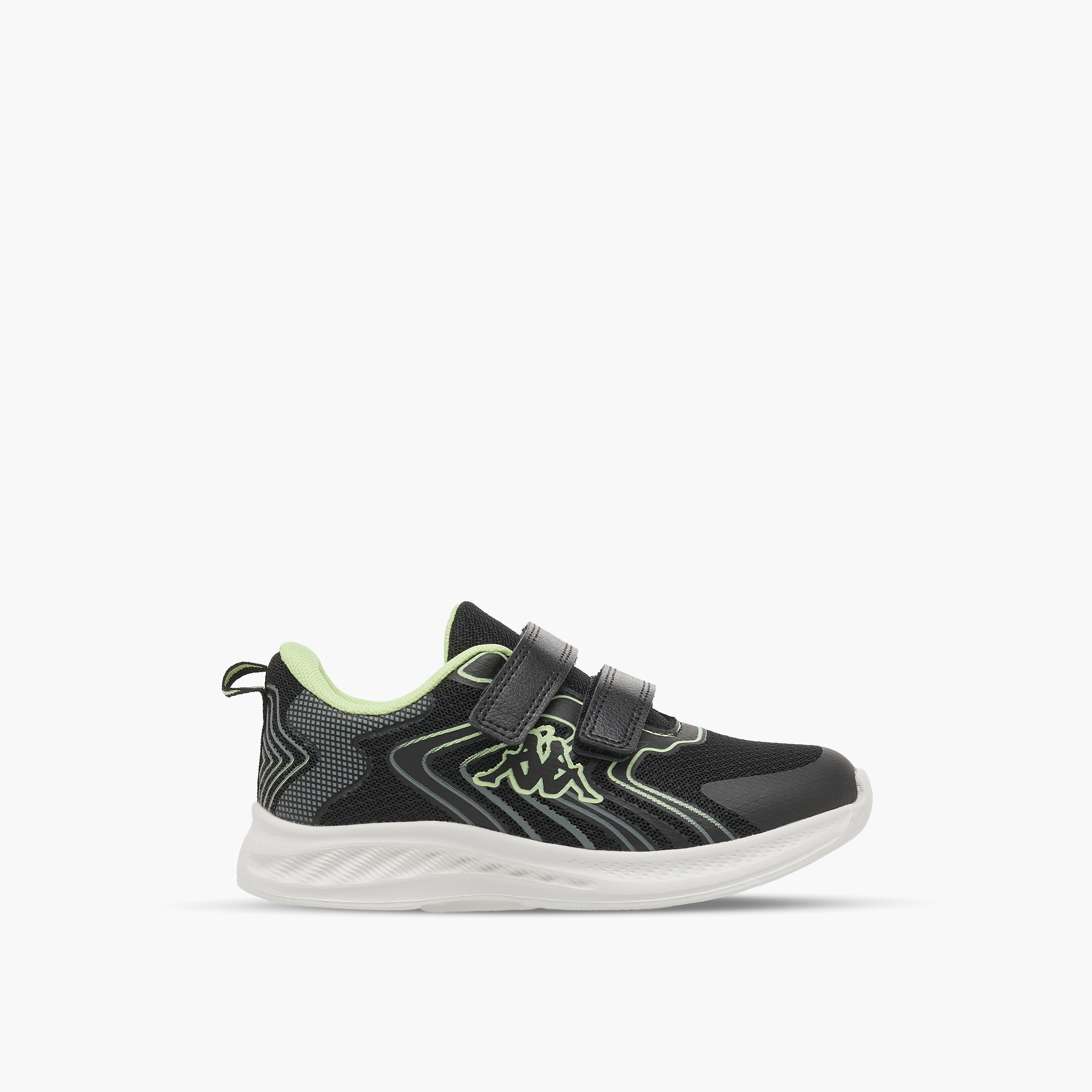 حذاء رياضي بشريط إغلاق لاصق وطبعات شعار للأولاد من كابا-boys-shoes-sneakers-image-3