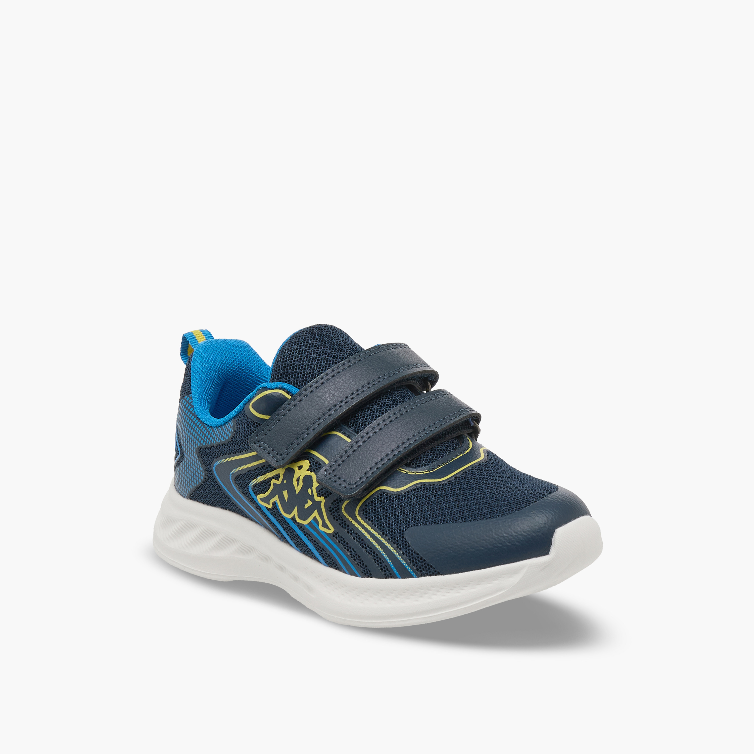 حذاء رياضي بشريط إغلاق لاصق وطبعات شعار للأولاد من كابا-boys-shoes-sneakers-image-2