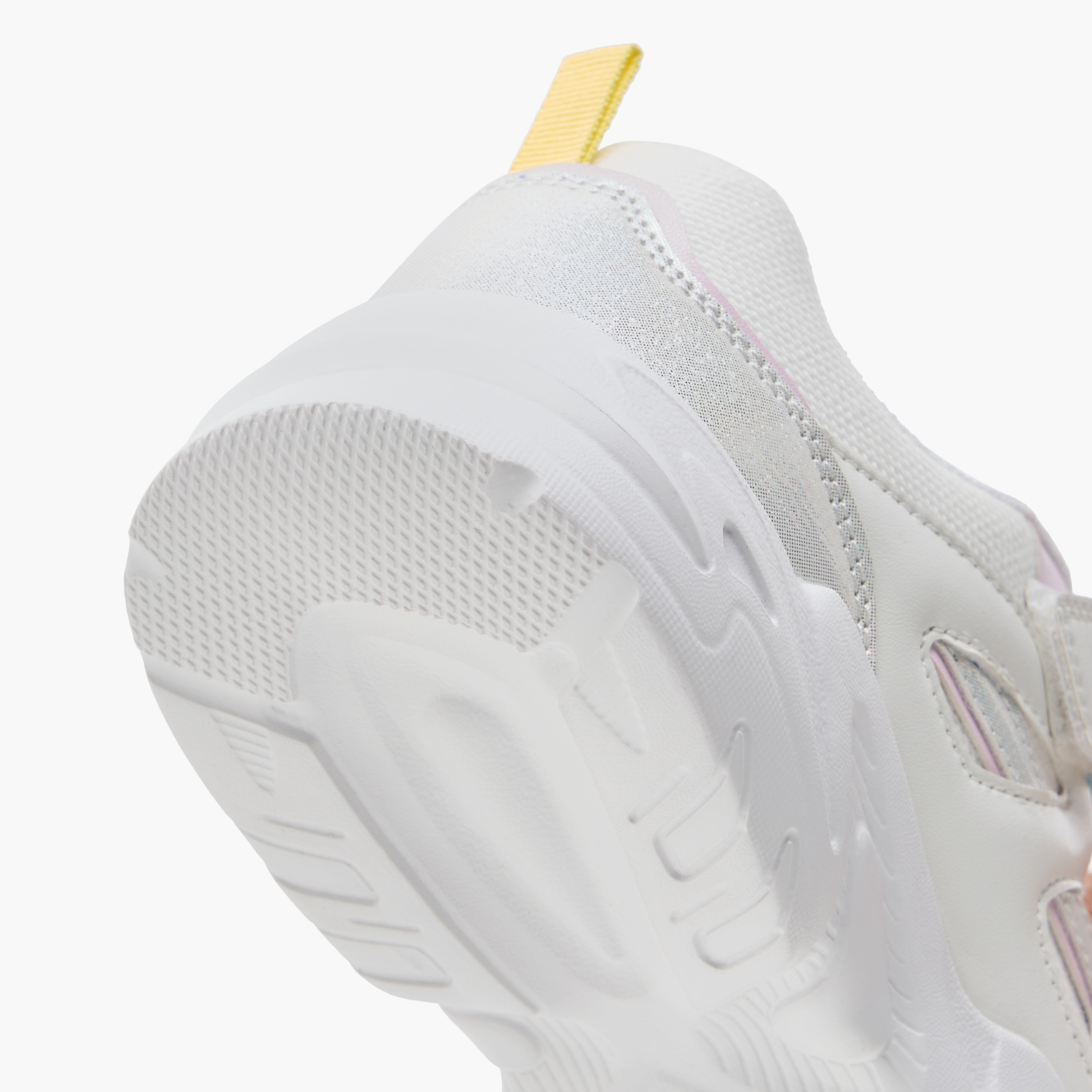 Flora Bella Embellished Panelled Sneakers with Hook-and-Loop Closure-girls-shoes-sneakers-image-5