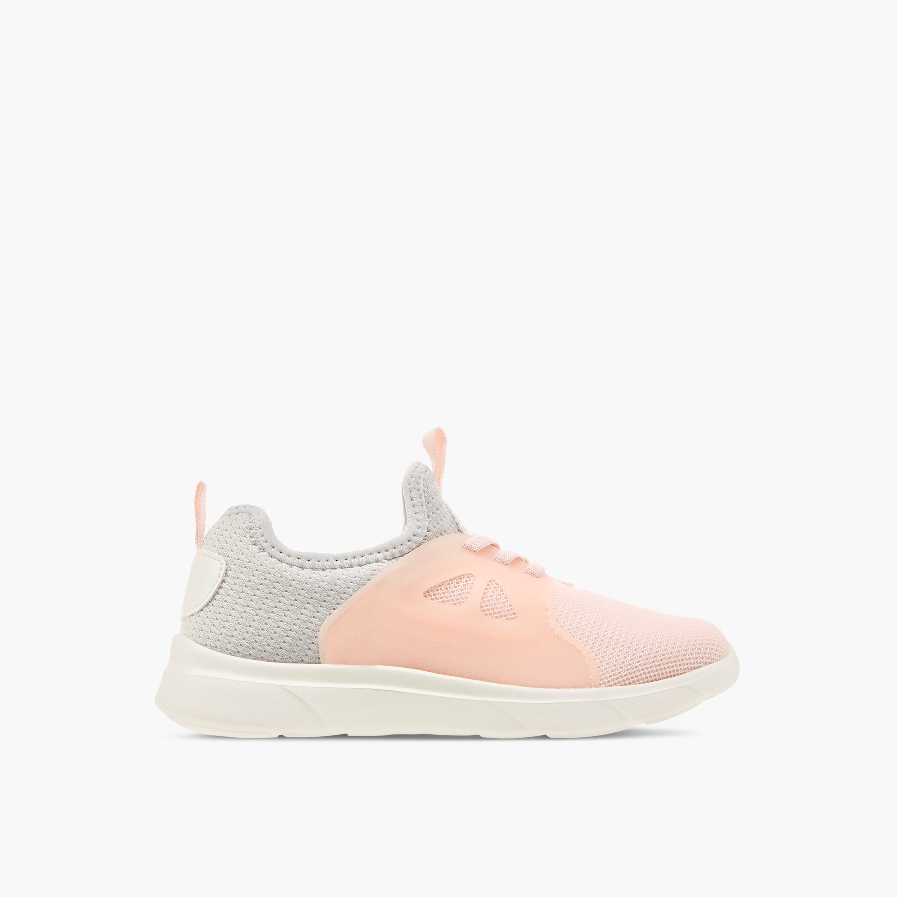 Dash Girls Panelled Lace-Up Walking Shoes-girls-shoes-sneakers-image-8