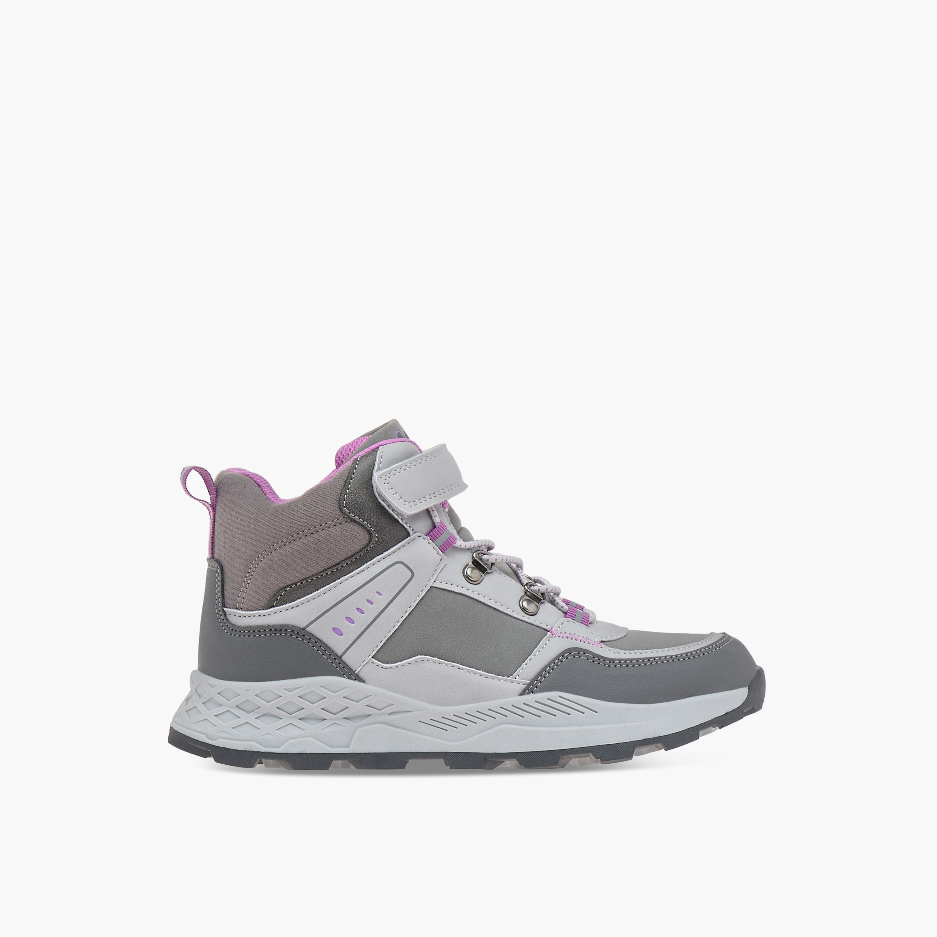 Kappa Panelled Outdoor Boots with Hook and Loop Closure-girls-shoes-sports-image-8