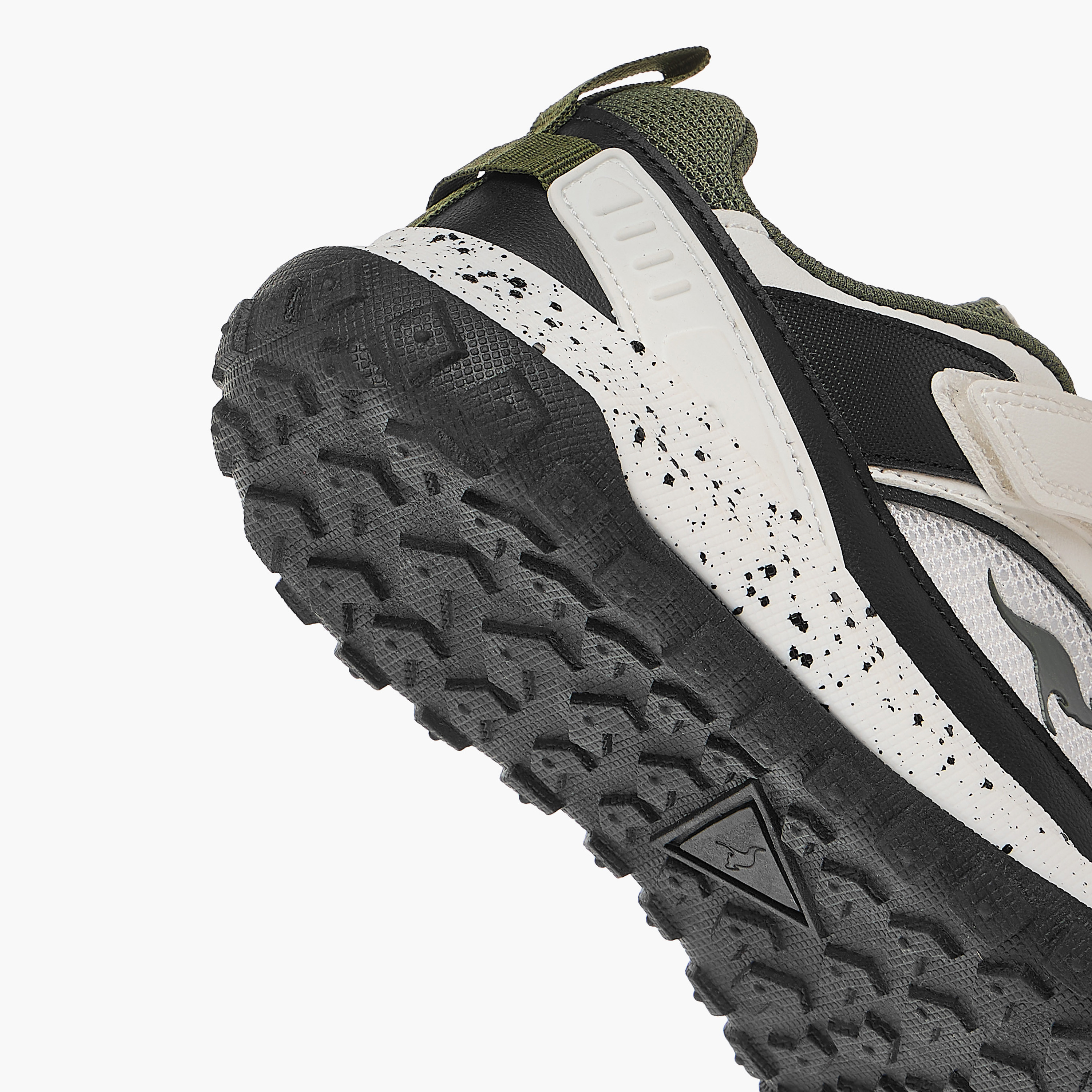 KangaROOS Kids' Logo Detail Sports Shoes with Hook and Loop Closure-boys-shoes-schoolshoes-image-5