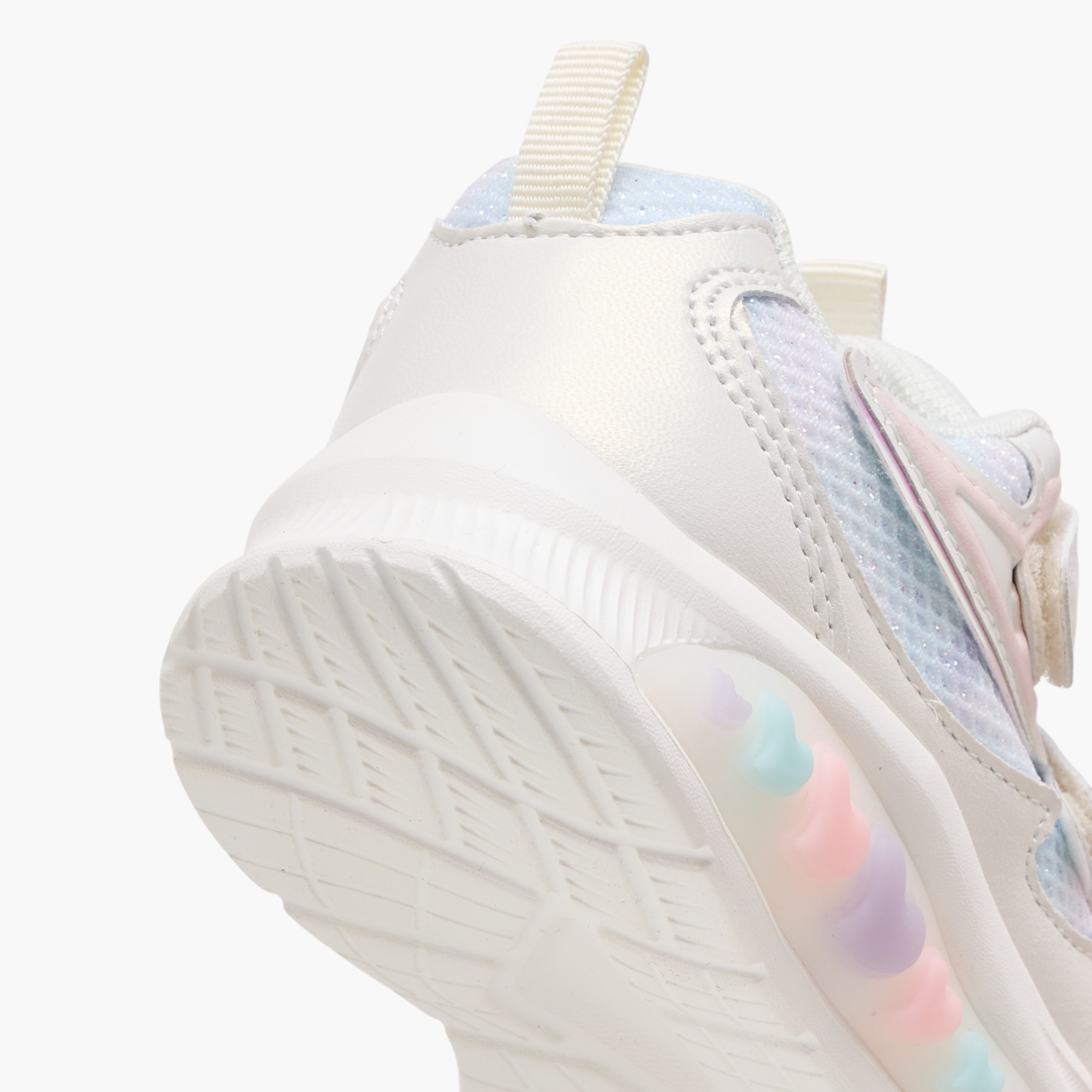 حذاء سنيكرز مضيء بشريط إغلاق لاصق من جونيورز-girls-shoes-sneakers-image-1