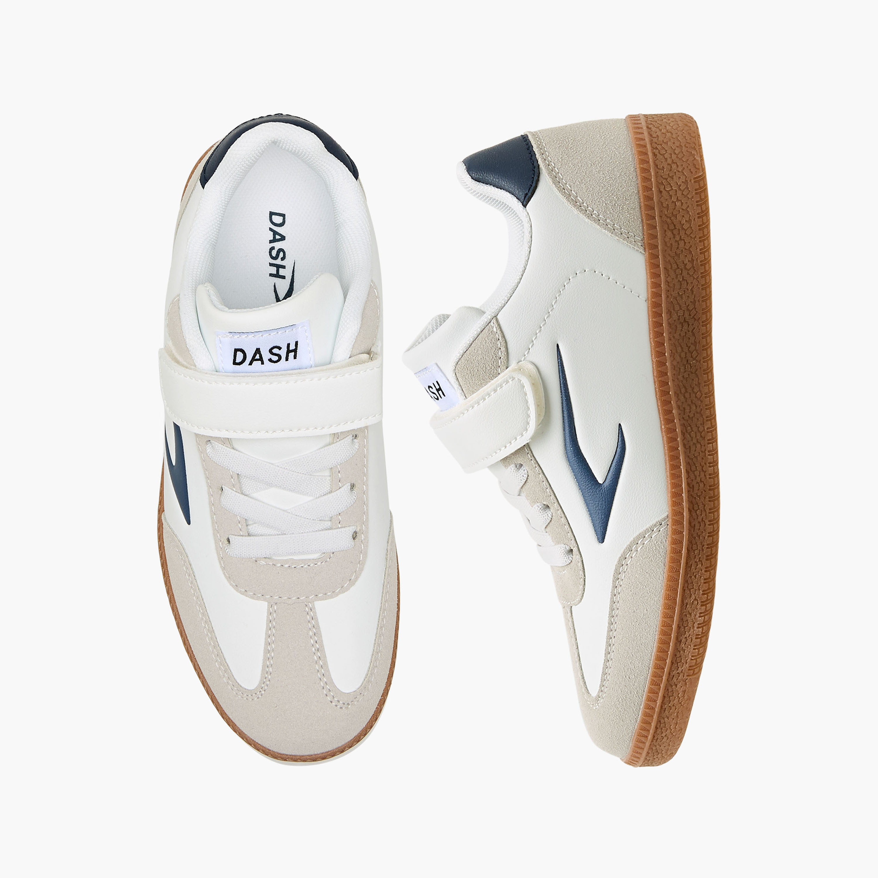 Dash Boys Hook and Loop Sneakers-boys-shoes-sneakers-image-1