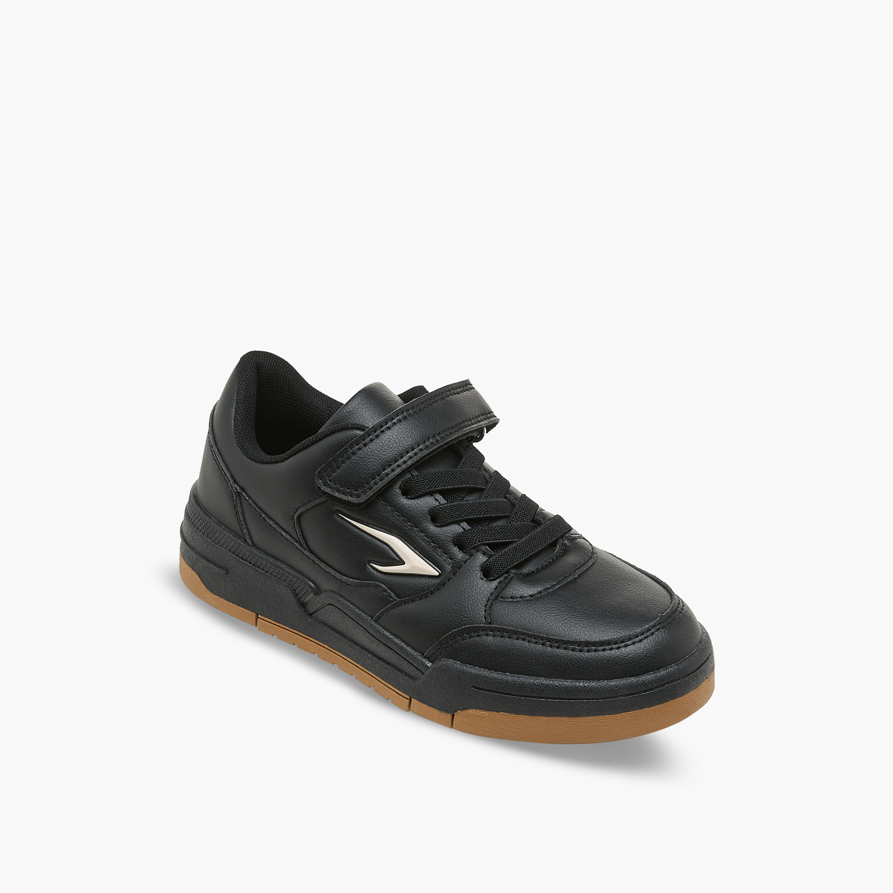 Dash Boys Hook & Loop Ankle Sneakers-boys-shoes-sneakers-image-2