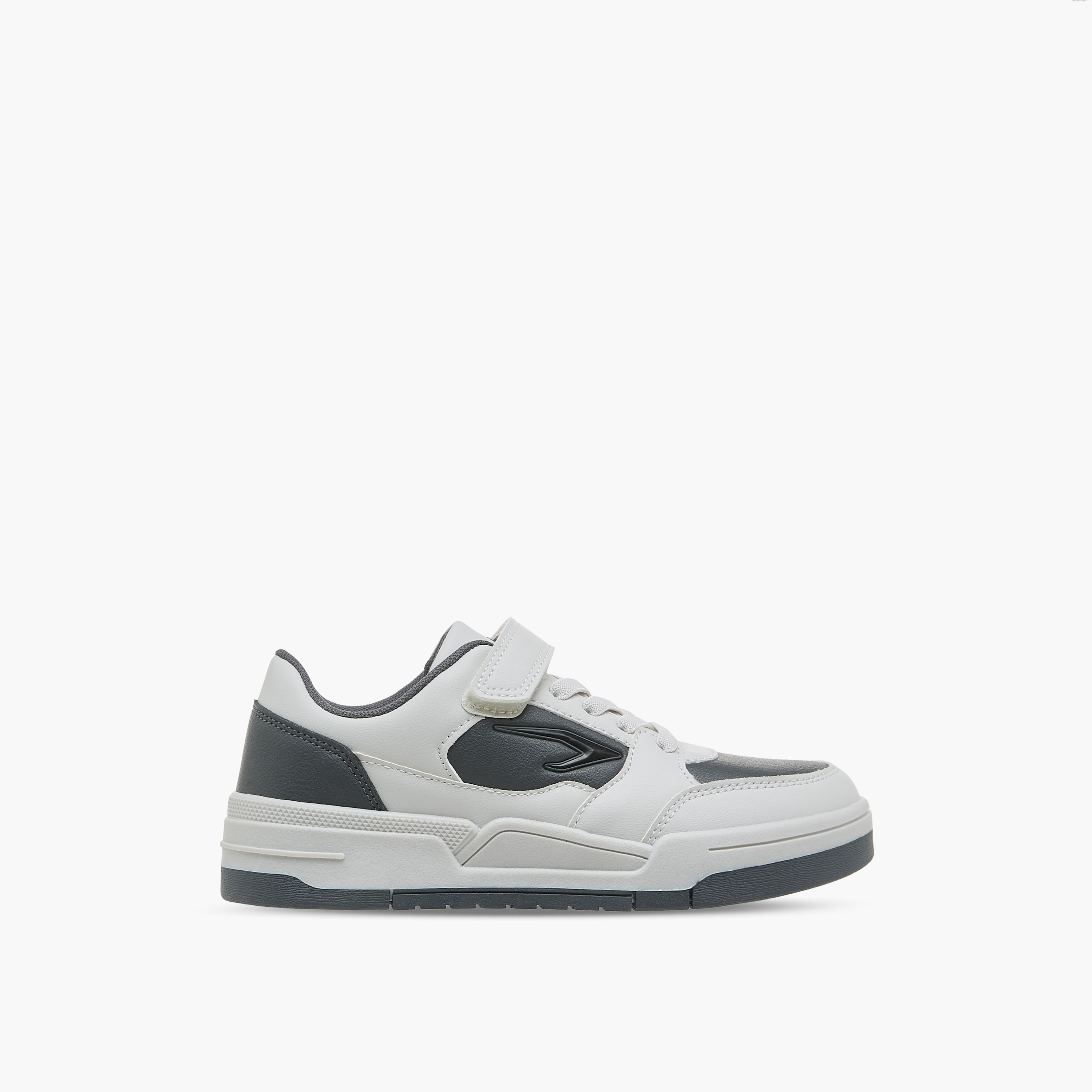 Dash Boys Hook & Loop Ankle Sneakers-boys-shoes-sneakers-image-3