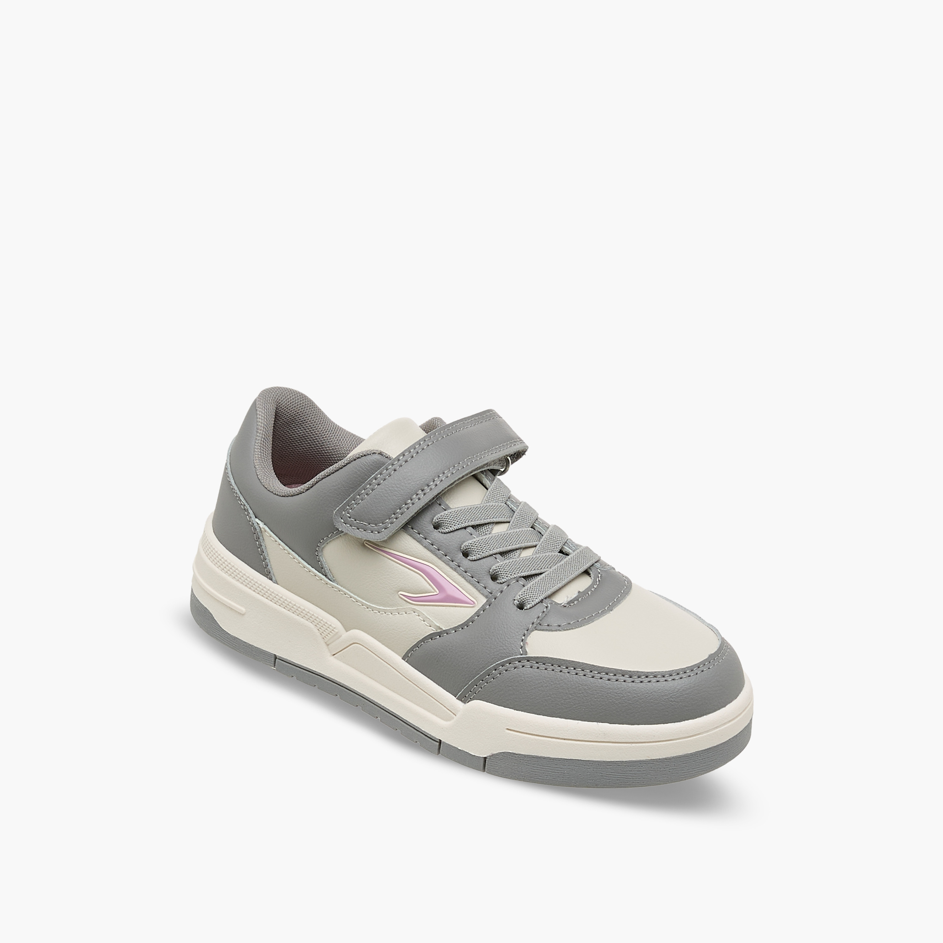حذاء سنيكرز بطول الكاحل وشريط إغلاق لاصق للبنات من داش-girls-shoes-sneakers-image-2