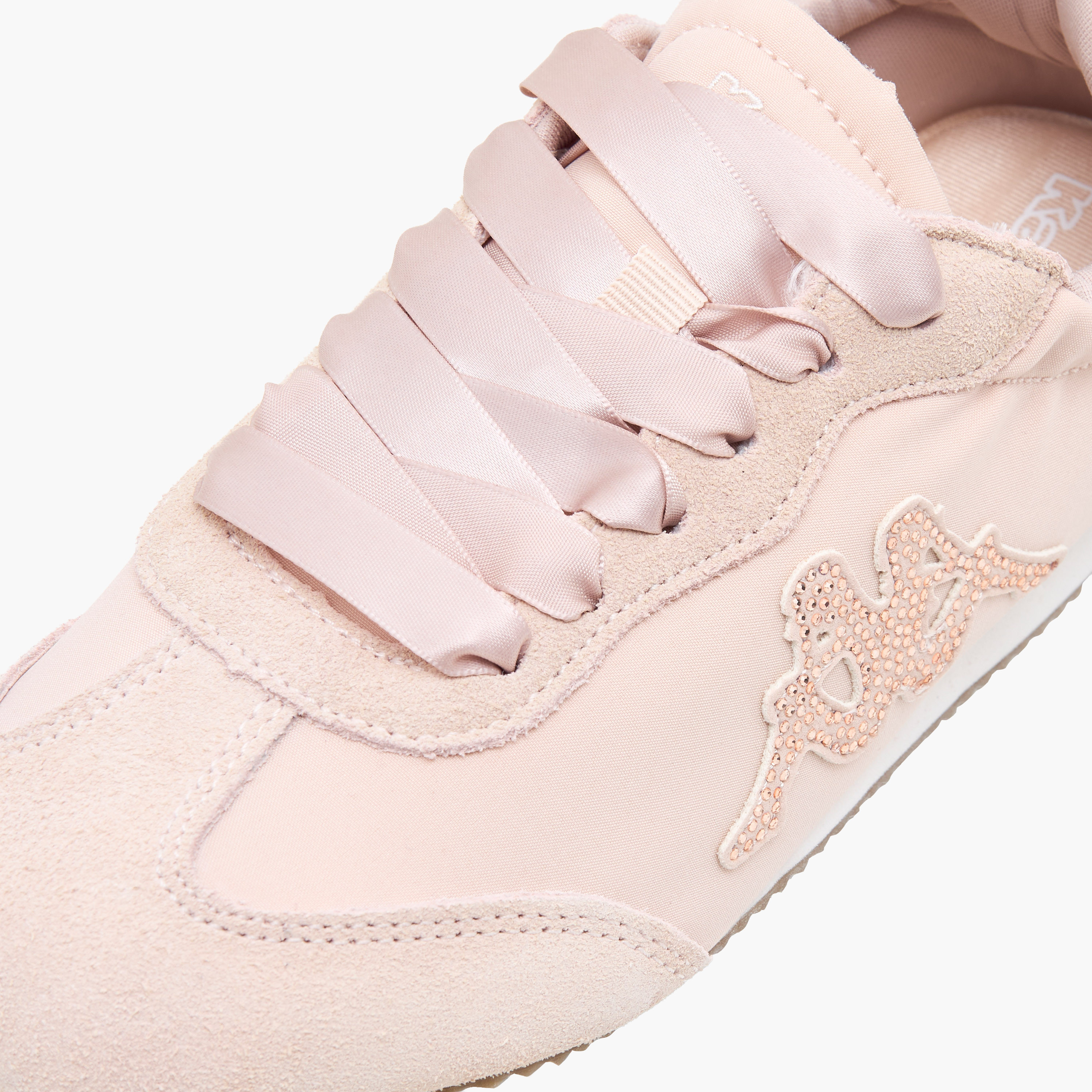 Kappa Girls Lace-Up Ankle Sneakers-girls-shoes-sneakers-image-4