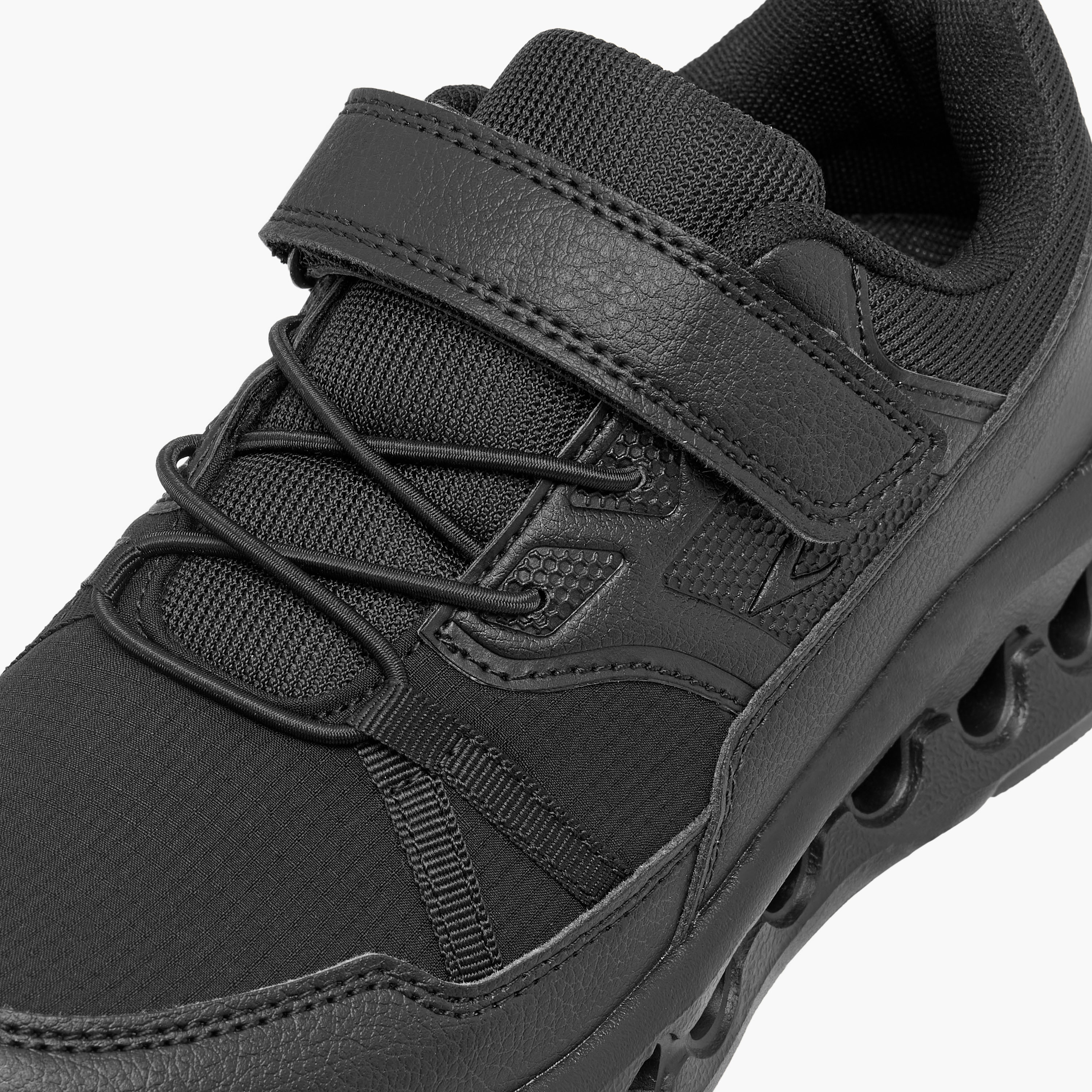 Dash Kids Hook & Loop Breathable Walking Shoes-boys-shoes-schoolshoes-image-4