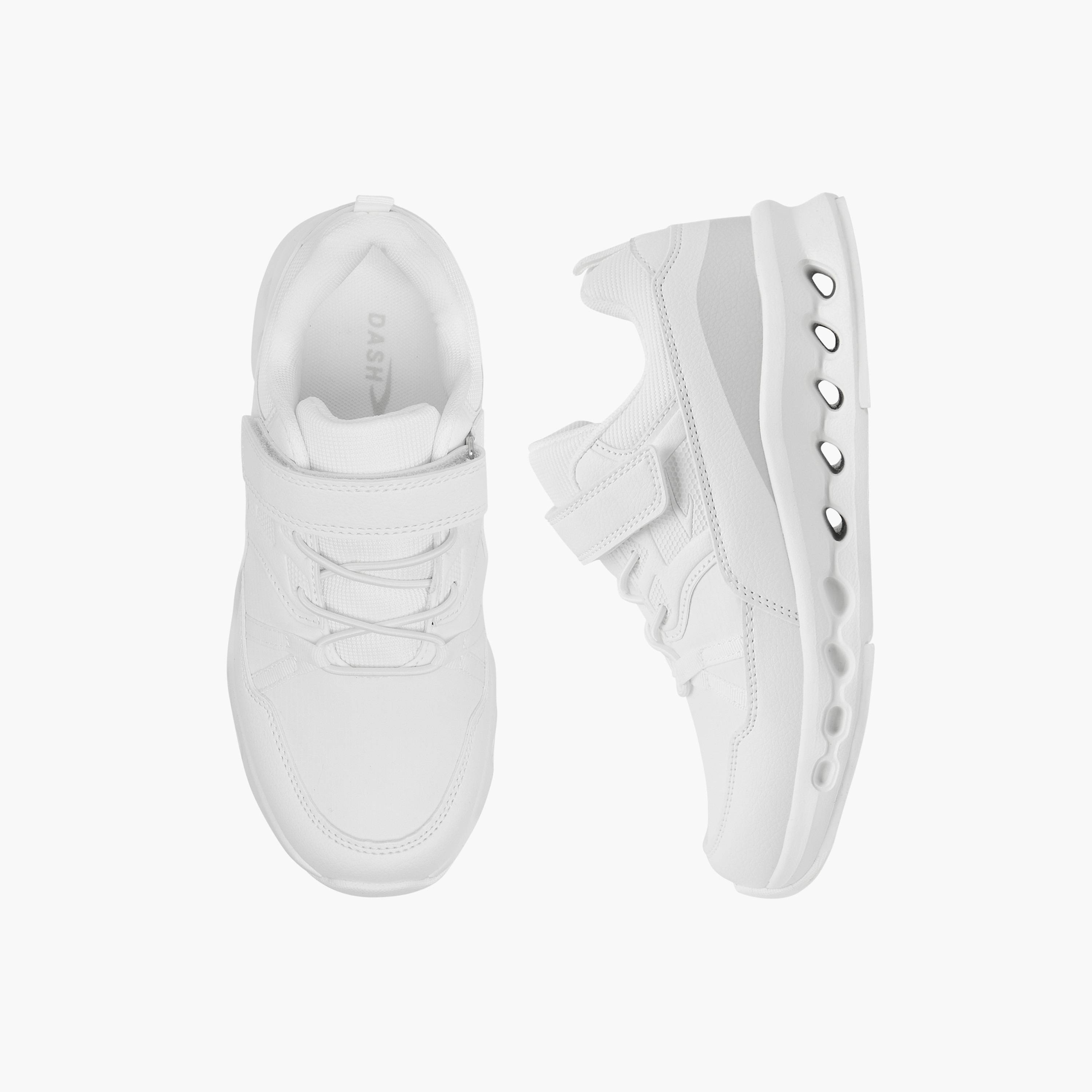 Dash Kids Hook & Loop Breathable Walking Shoes-boys-shoes-schoolshoes-image-1