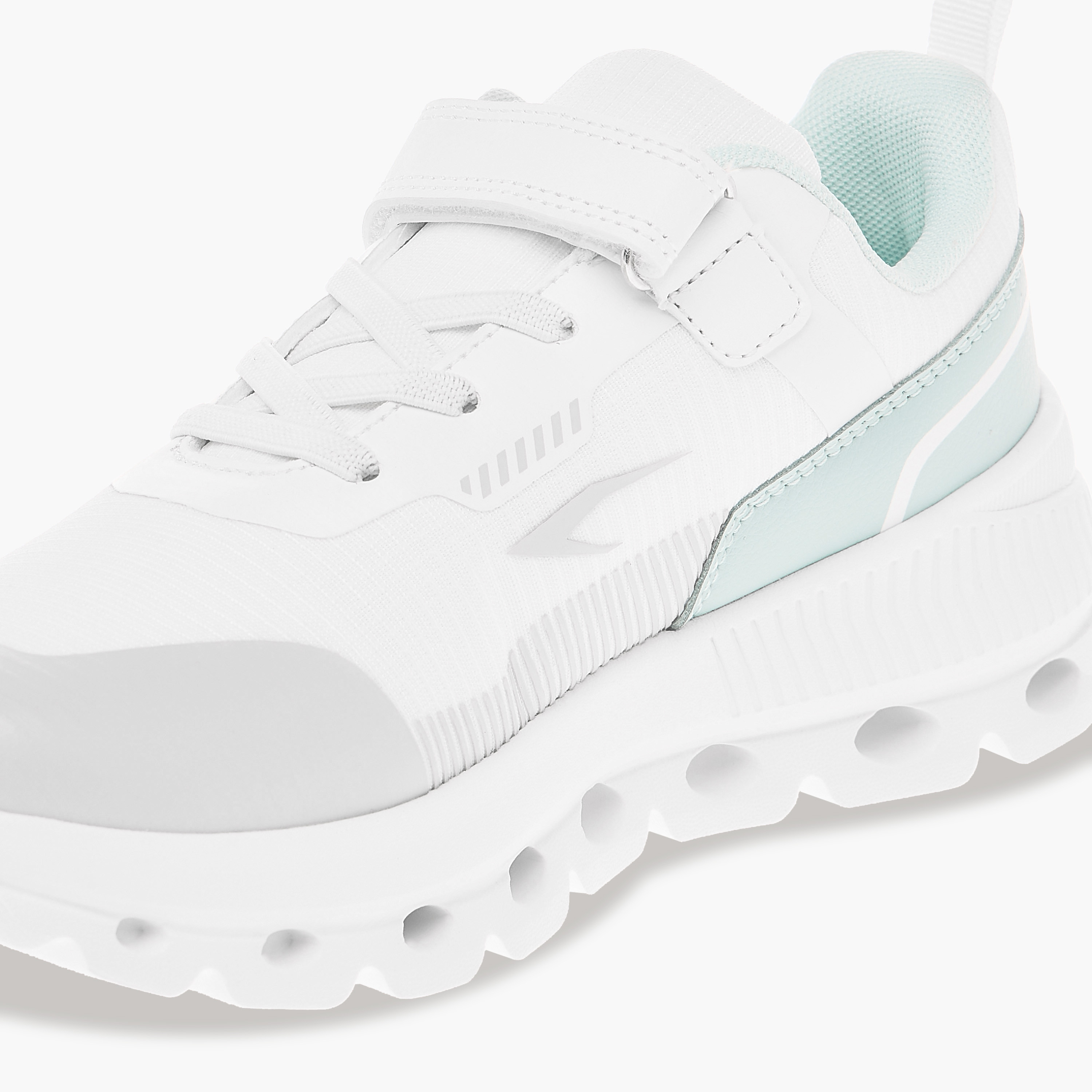 Dash Girls Panelled Lace-Up Walking Shoes-girls-shoes-sneakers-image-4